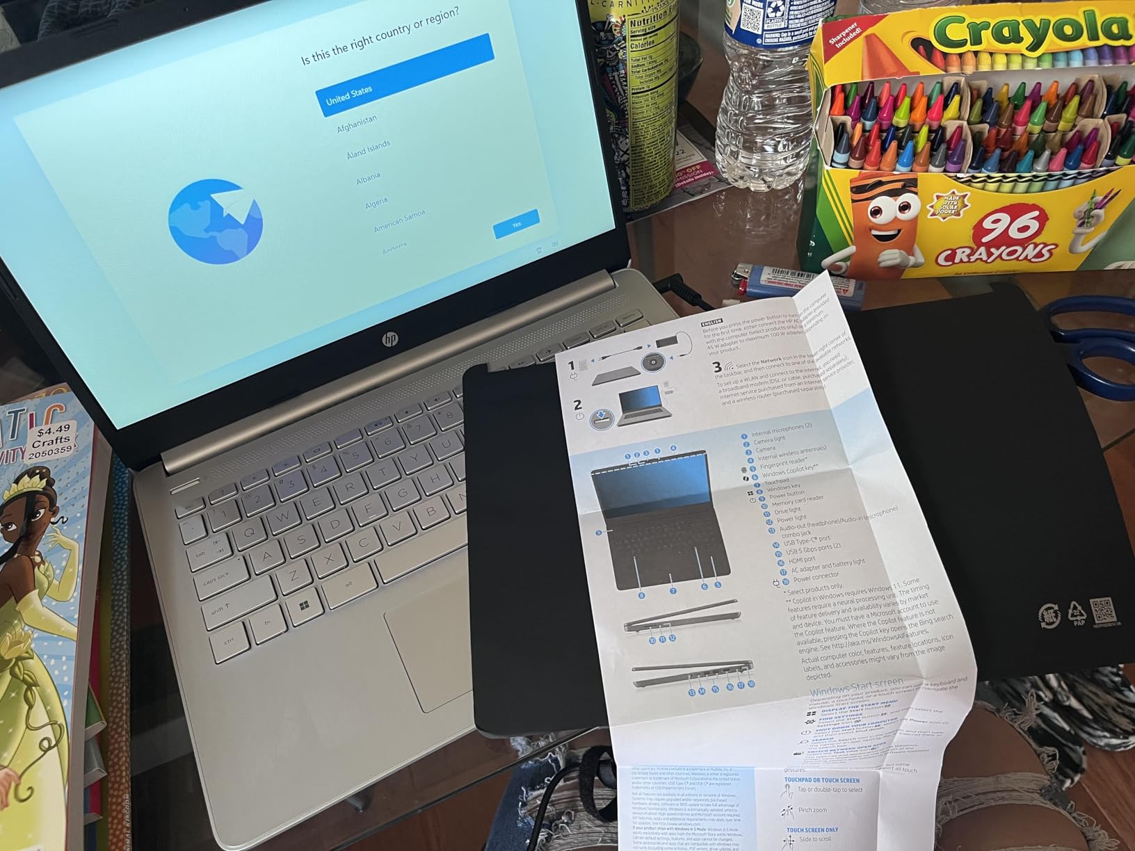 HP Home and Student Essential Laptop, 8GB RAM, Intel Inside, Anti-Glare Display, 64GB SSD, Fast Charge, no Mouse, Windows 11 s customer photo 2