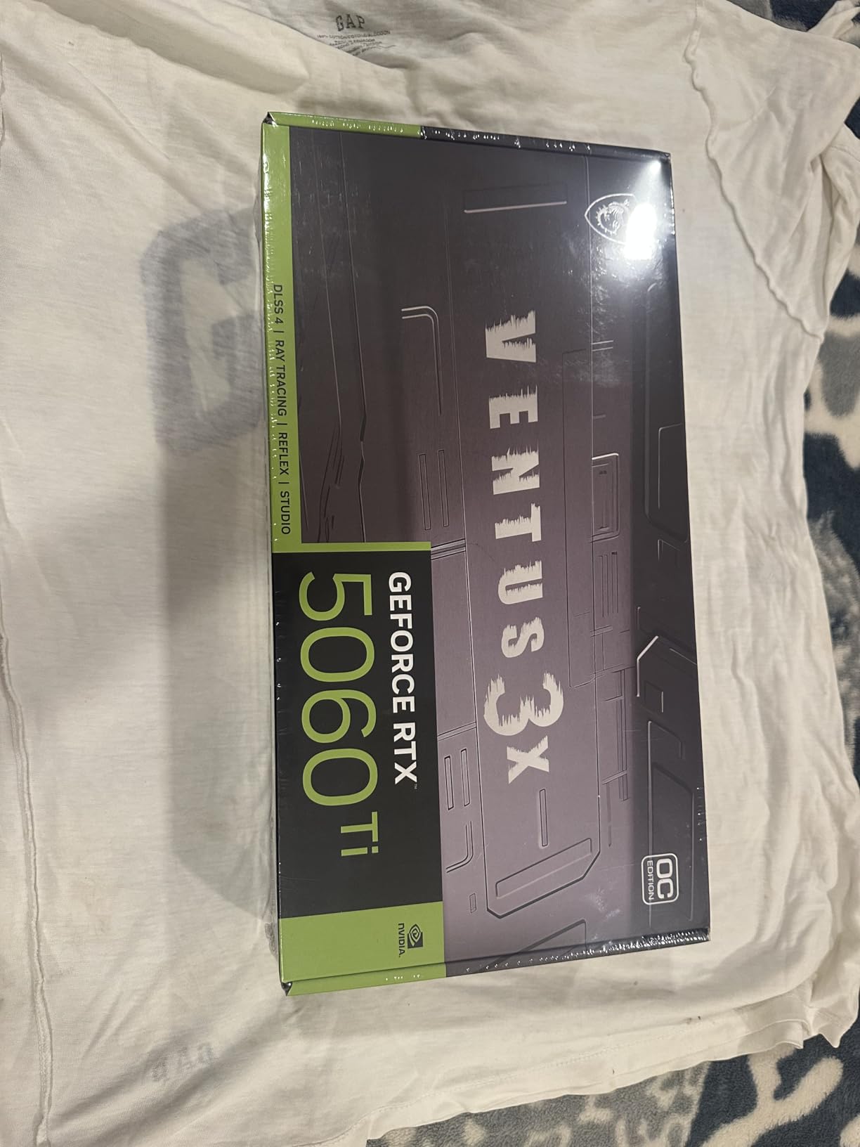 MSI Gaming RTX 5060 Ti 8G Ventus 3X OC Graphics Card (8GB GDDR7) customer photo 1