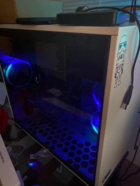 Skytech Gaming O11 Vision Gaming PC, AMD Ryzen 7 7800X3D 4.2GHz, NVIDIA RTX 5060 Ti 16GB, 1TB Gen4 NVMe SSD, 32GB DDR5 RAM 5600, 650W Gold PSU, 360 ARGB AIO, Wi-Fi, Win 11, Desktop customer photo 2