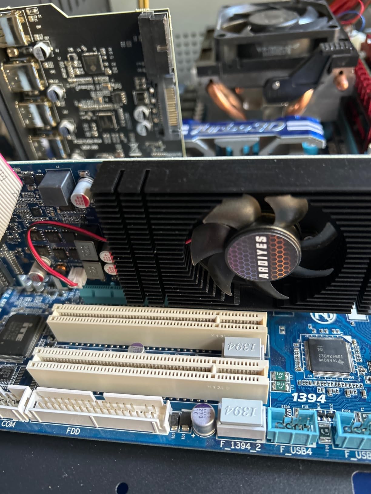GT 740 4GB GDDR5 Low Profile GPU Graphics Card, 4X HDMI Ports for Quad Multi-Monitor Setup, PCI Express 3.0 x16, Silent Cooling, Ideal for Office and Home Theater customer photo 1