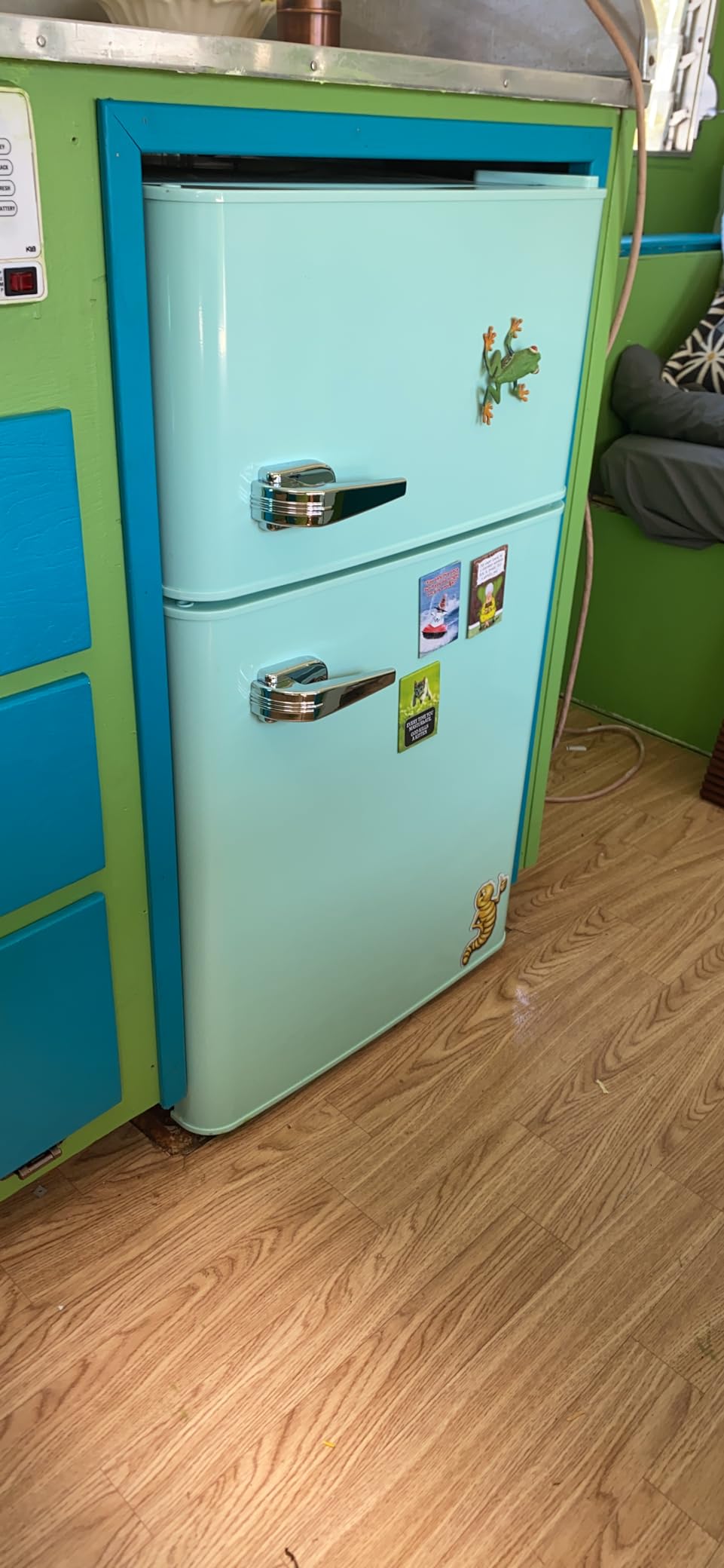 Antarctic Star French Door Refrigerator with Side Freezer, Nugget and Cube Ice Maker, Adjustable Thermostat, 20 Cu. Ft., Stainless Steel customer photo 1