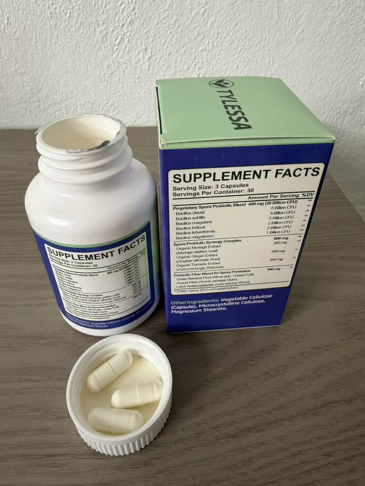 Spore Probiotic, 90 Capsules - Bacillus Subtilis Spore Based Probiotic for Women & Men, 20 Billion CFU Probiotics for Digestive Health, Daily Gut Health & Immune Support, Vegan & Shelf Stable customer photo 1