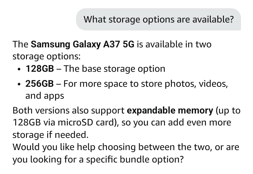 Samsung Galaxy A37 5G (2026), Unlocked Android Smartphone, 256GB, AMOLED Display, Triple Camera, IP68, Slim Phone, 5000mAh Battery, US Version, US 1 Yr Warranty, Awesome White customer photo 2