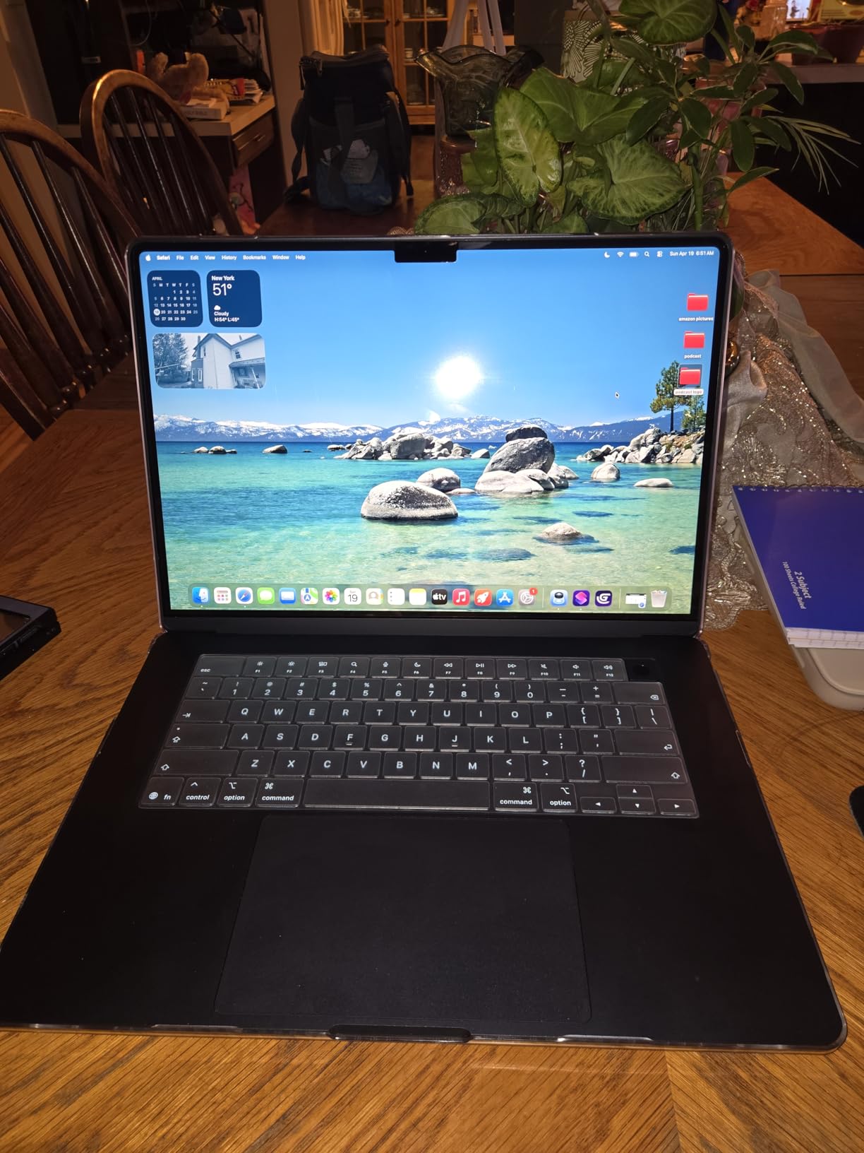 Apple 2026 MacBook Air 15-inch Laptop with M5 chip: Built for AI, 15.3-inch Liquid Retina Display, 16GB Unified Memory, 512GB SSD, 12MP Center Stage Camera, Touch ID, Wi-Fi 7; Midnight customer photo 2