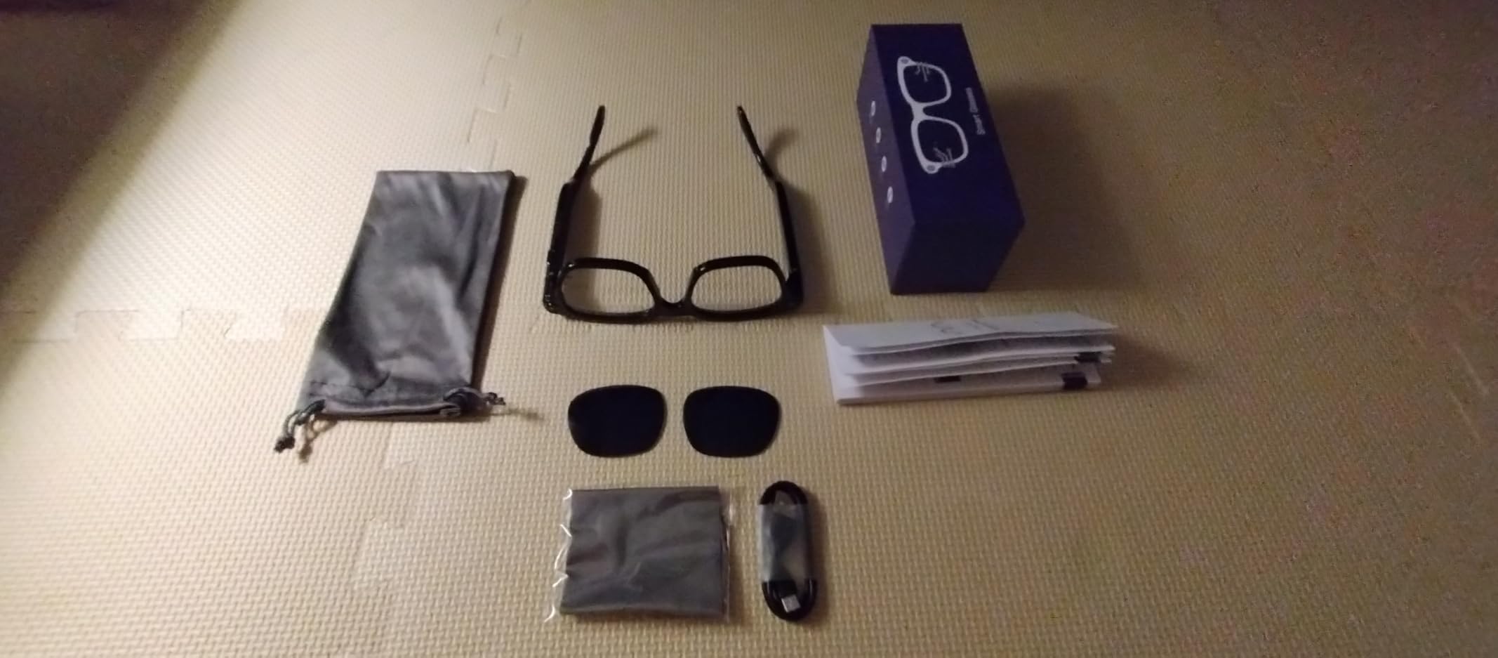 AI Smart Glasses with 8MP Camera, 4K Video, Photo Capture, Real-Time Translation, Recording, AI Assistant, Open-Ear Audio, Bluetooth, Object Recognition, Replaceable Sunglasses Lenses for Men Women customer photo 1