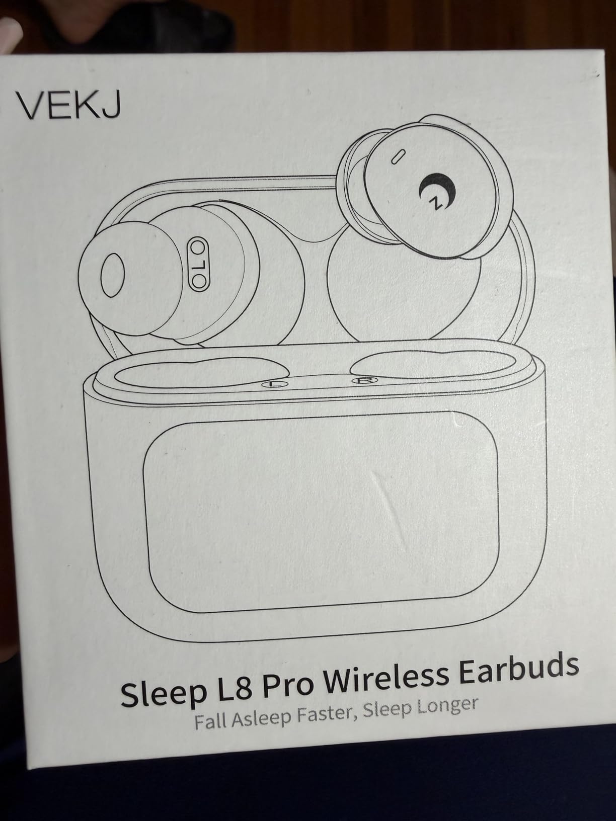 2026 Sleep Earbuds Bluetooth 5.4 in Ear Smart Touch Screen Ear Buds, 48H Playtime Mini Sleep Headphones Small Design for Side Sleepers, 5 EQ Modes, Crystal-Clear Calls, IPX7 Waterproof Earphones customer photo 1