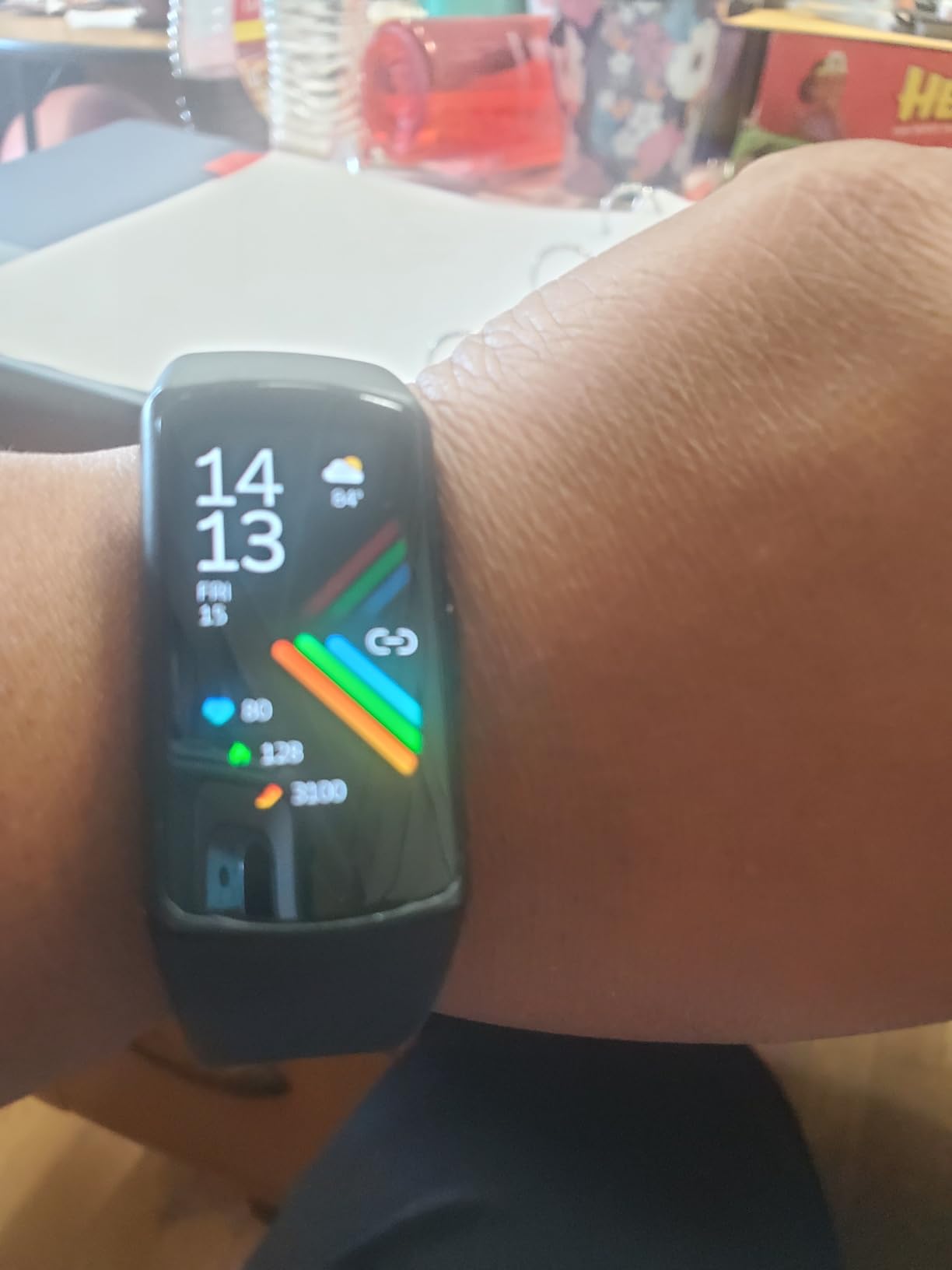 Smart Watch Fitness Tracker with 24/7 Heart Rate, Blood Oxygen Blood Pressure Monitor Sleep Tracker 120 Sports Modes Activity Trackers Step Calorie Counter IP68 Waterproof for Android iPhone customer photo 2