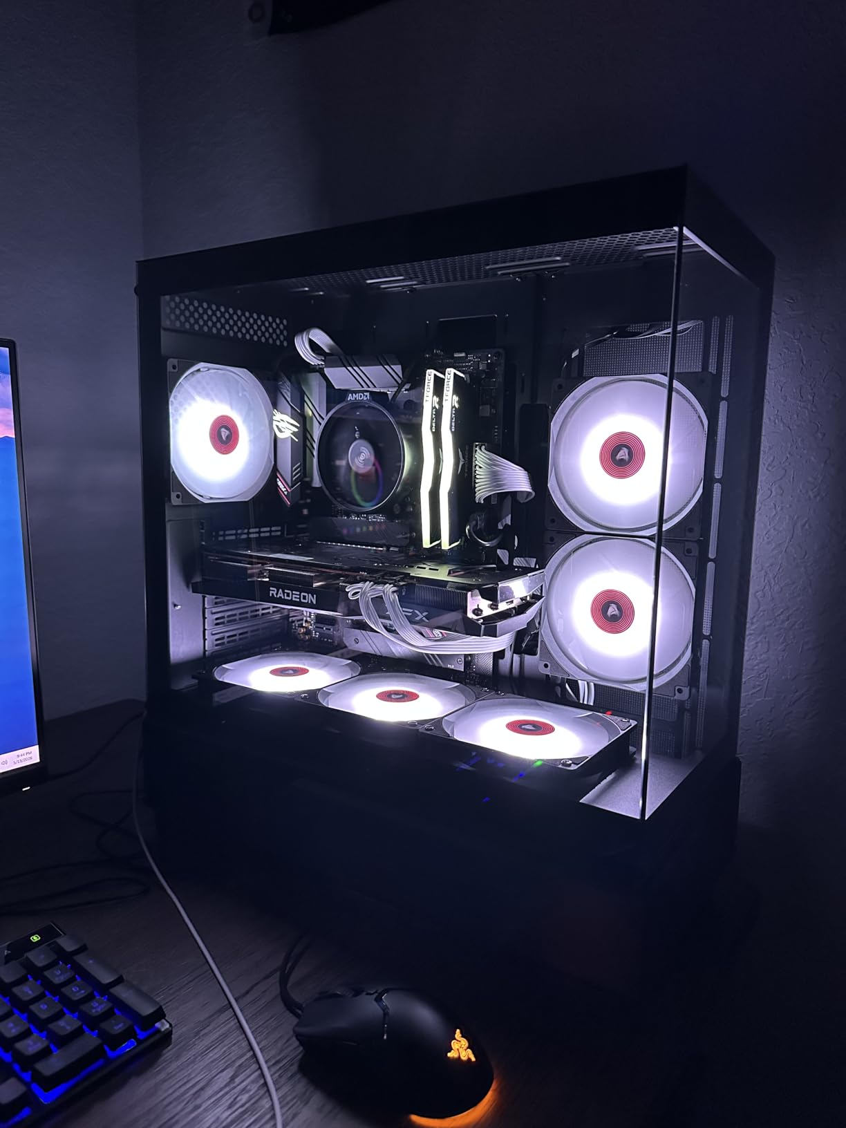 Motherboard CPU Memory Combo - ROG Strix B550-F Gaming WiFi II Bundle with Ryzen 5 5500 and T-Force Delta RGB 16GB (2 x 8GB) TF3D416G3200HC16FDC01 customer photo 1