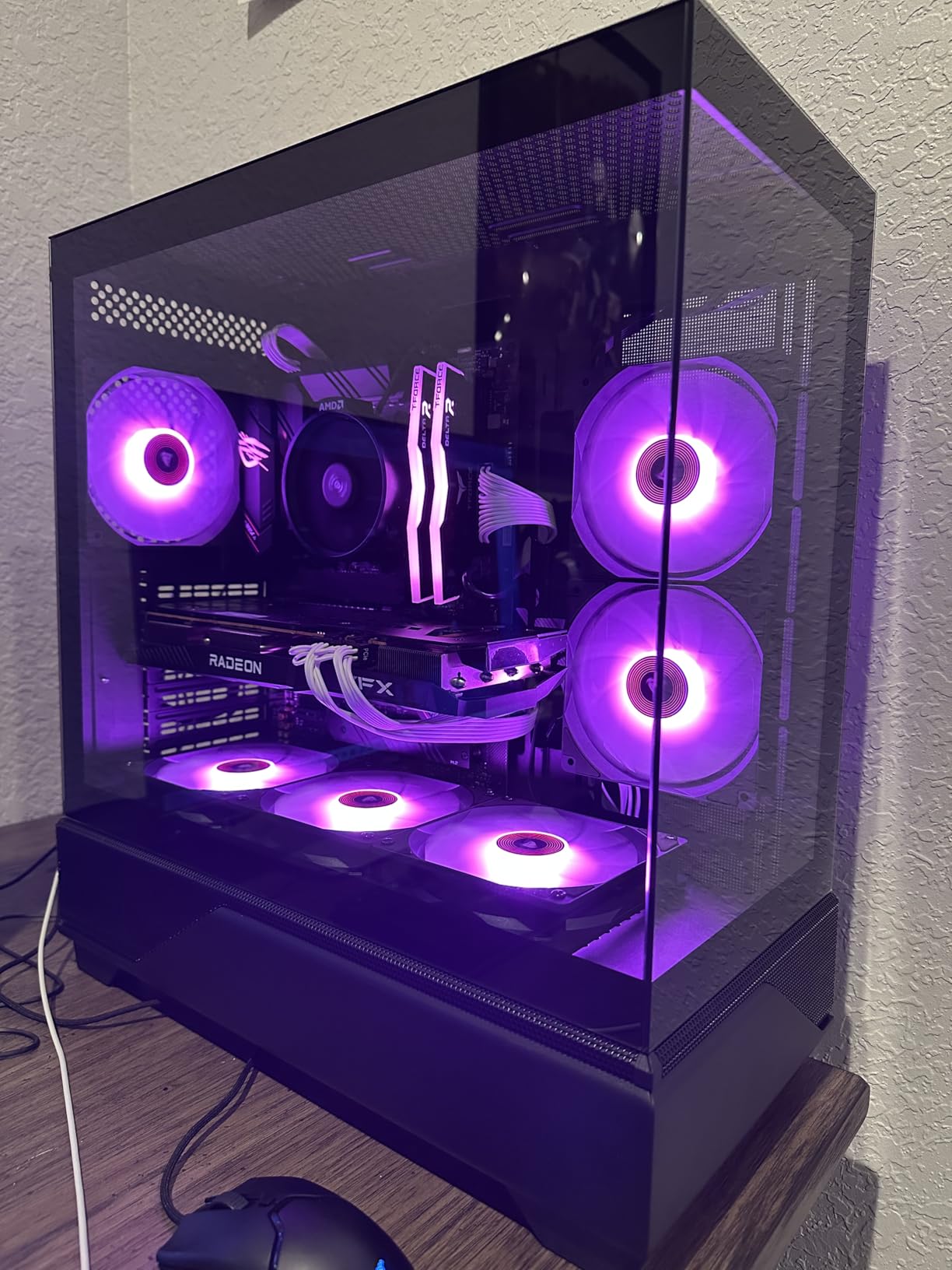 Motherboard CPU Memory Combo - ROG Strix B550-F Gaming WiFi II Bundle with Ryzen 5 5500 and T-Force Delta RGB 16GB (2 x 8GB) TF3D416G3200HC16FDC01 customer photo 2