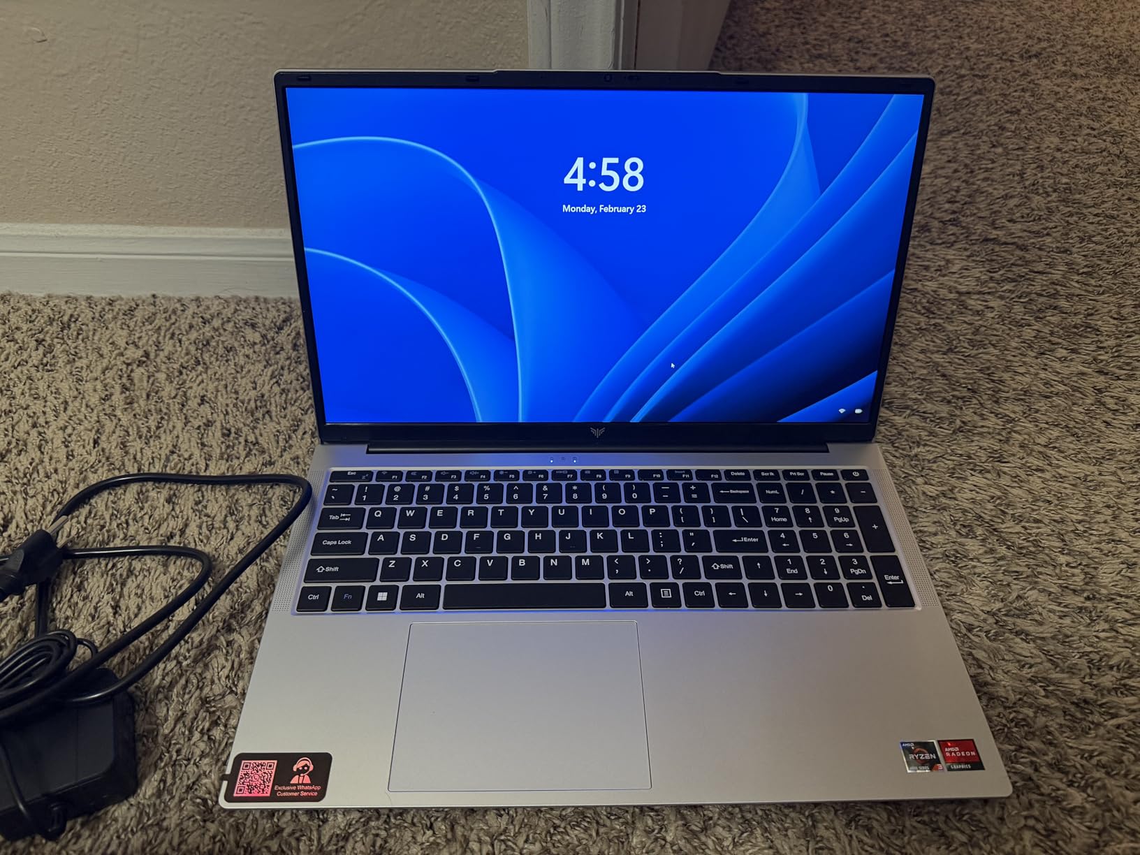Light Gaming Laptop, AMD Ryzen 7 5700U(8C/16T, Up to 4.3GHz), 16GB RAM 512GB NVMe SSD, WiFi 6, BT5.2, 2026 Laptop Computer, 15.6 Inch Laptop, Numeric KB, HDMI Type-C USB 3.2 Multitasking Laptop customer photo 2