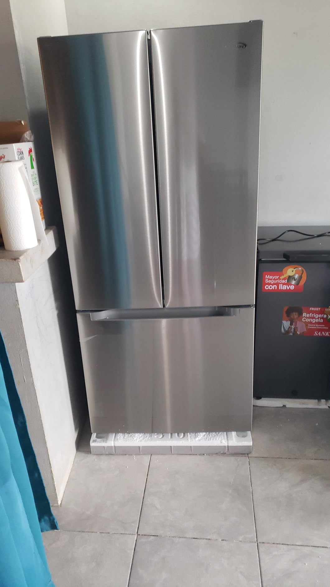 KoolMore 28 Inch 14 Cu Ft Top Freezer Refrigerator, White, Freestanding Full Size Fridge Freezer for Home Kitchen or Garage customer photo 1