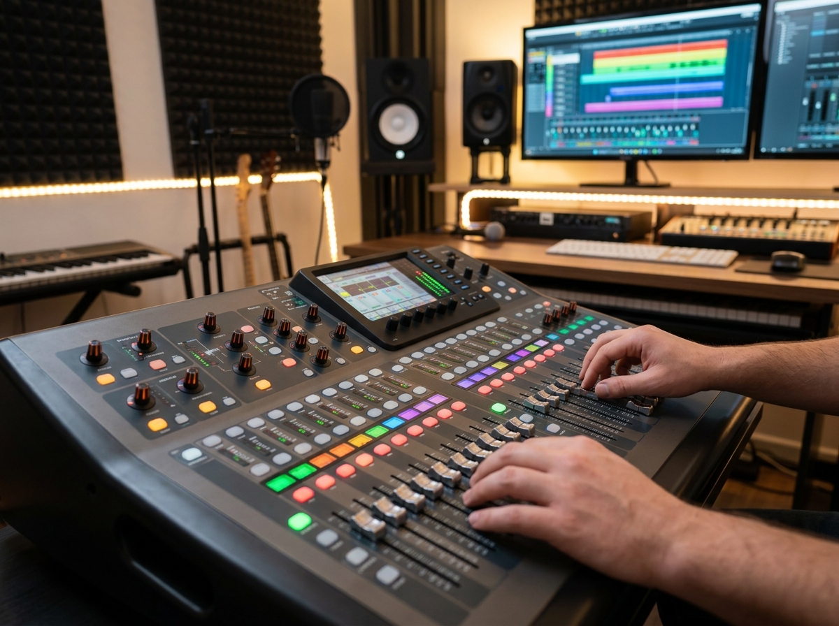 10 Best Digital Mixing Consoles for Home Recording Studios (August 2026)