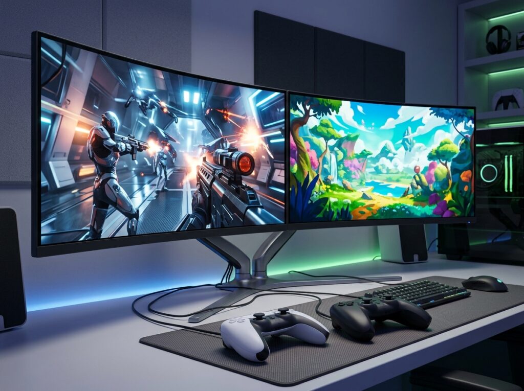 Best Gaming Monitors for PS5 and Xbox..