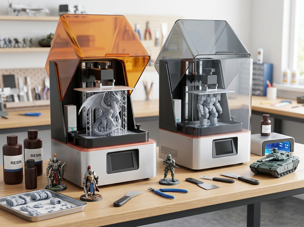 12 Best Resin 3D Printers for Miniatures and Models (August 2026)