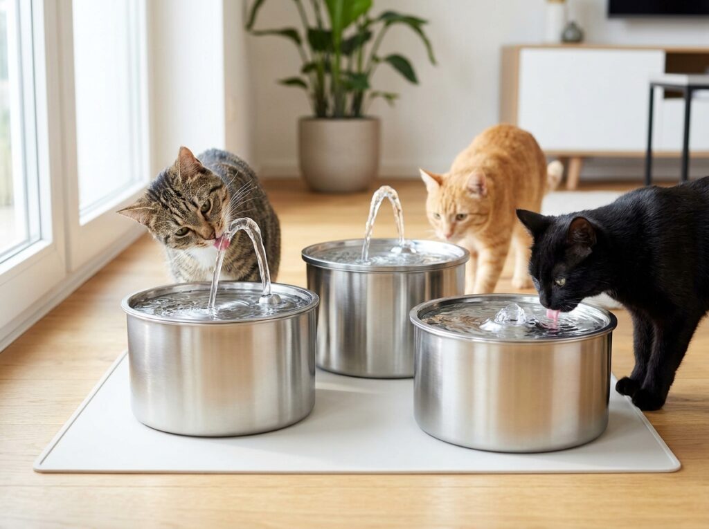 Best Stainless Steel Cat Water Fountains