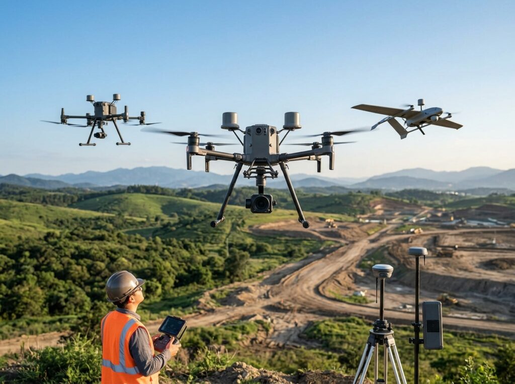 Best Survey Drones with RTK GPS