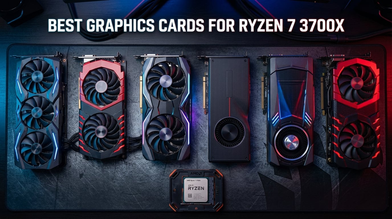 10 Best Graphics Cards for Ryzen 7 3700X (August 2026) Tested & Ranked
