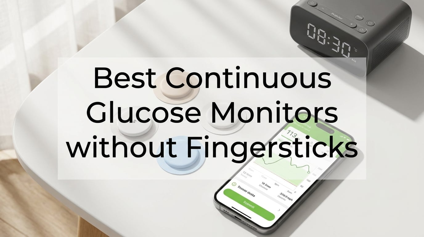 Best Continuous Glucose Monitors without Fingersticks