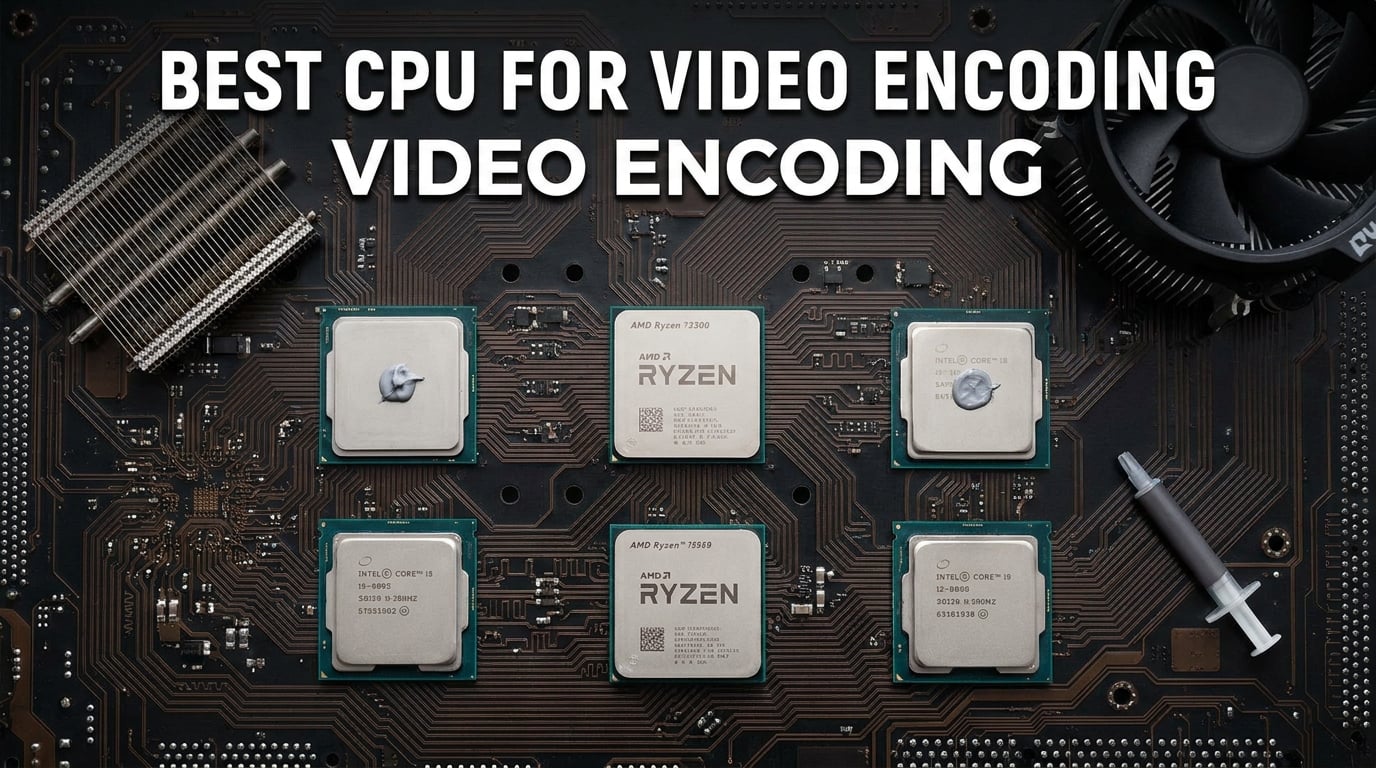 10 Best CPU for Video Encoding (August 2026): Expert Reviews