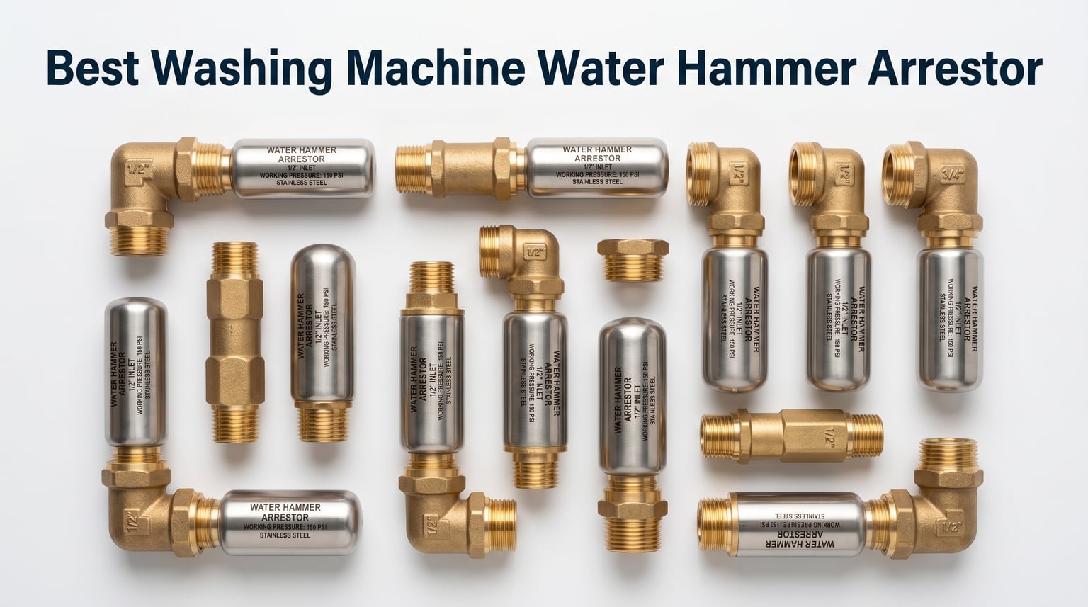 10 Best Washing Machine Water Hammer Arrestors (August 2026) Guide