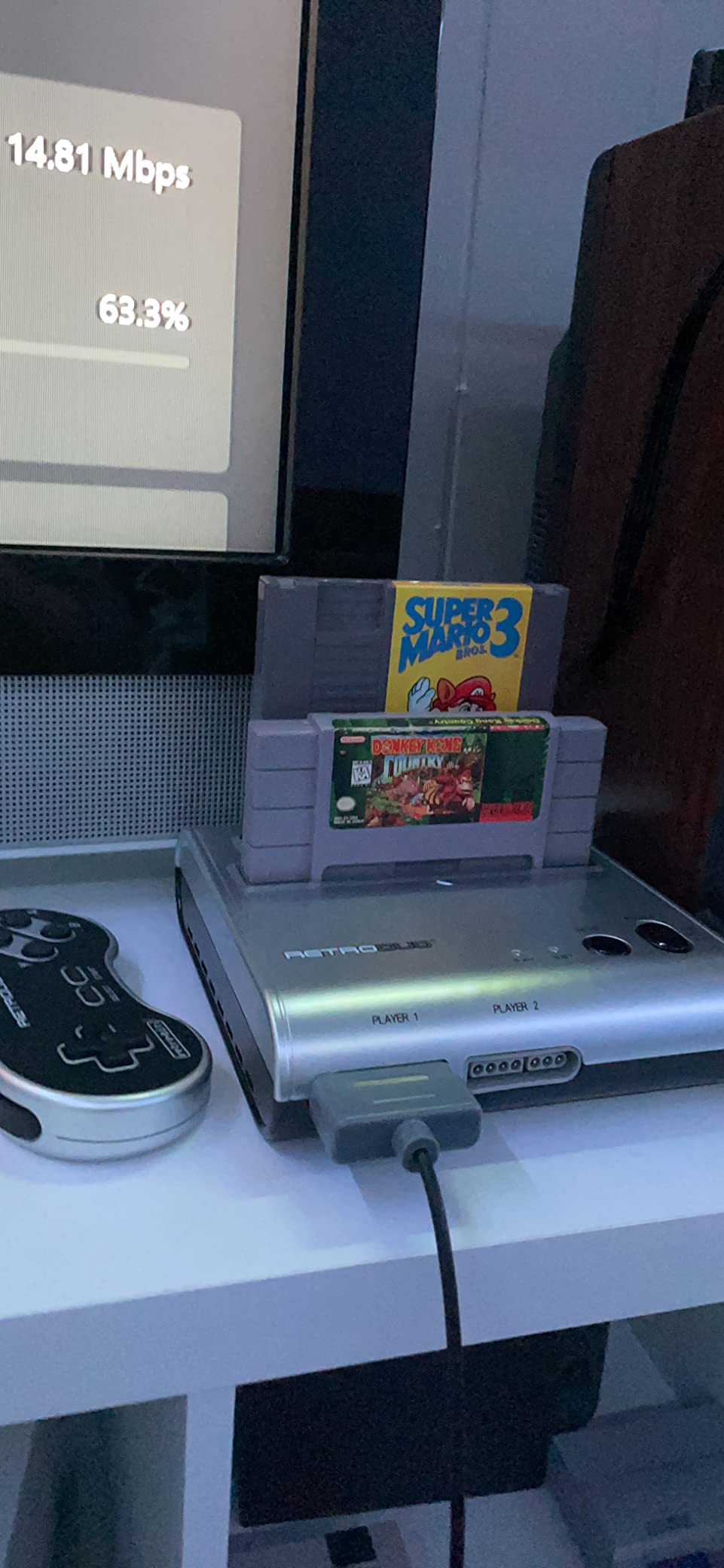 Retro-Bit Retro Duo 2 in 1 Console System - for Original NES/SNES - Black | Play Original NES and SNES Games and Accessories customer photo 2
