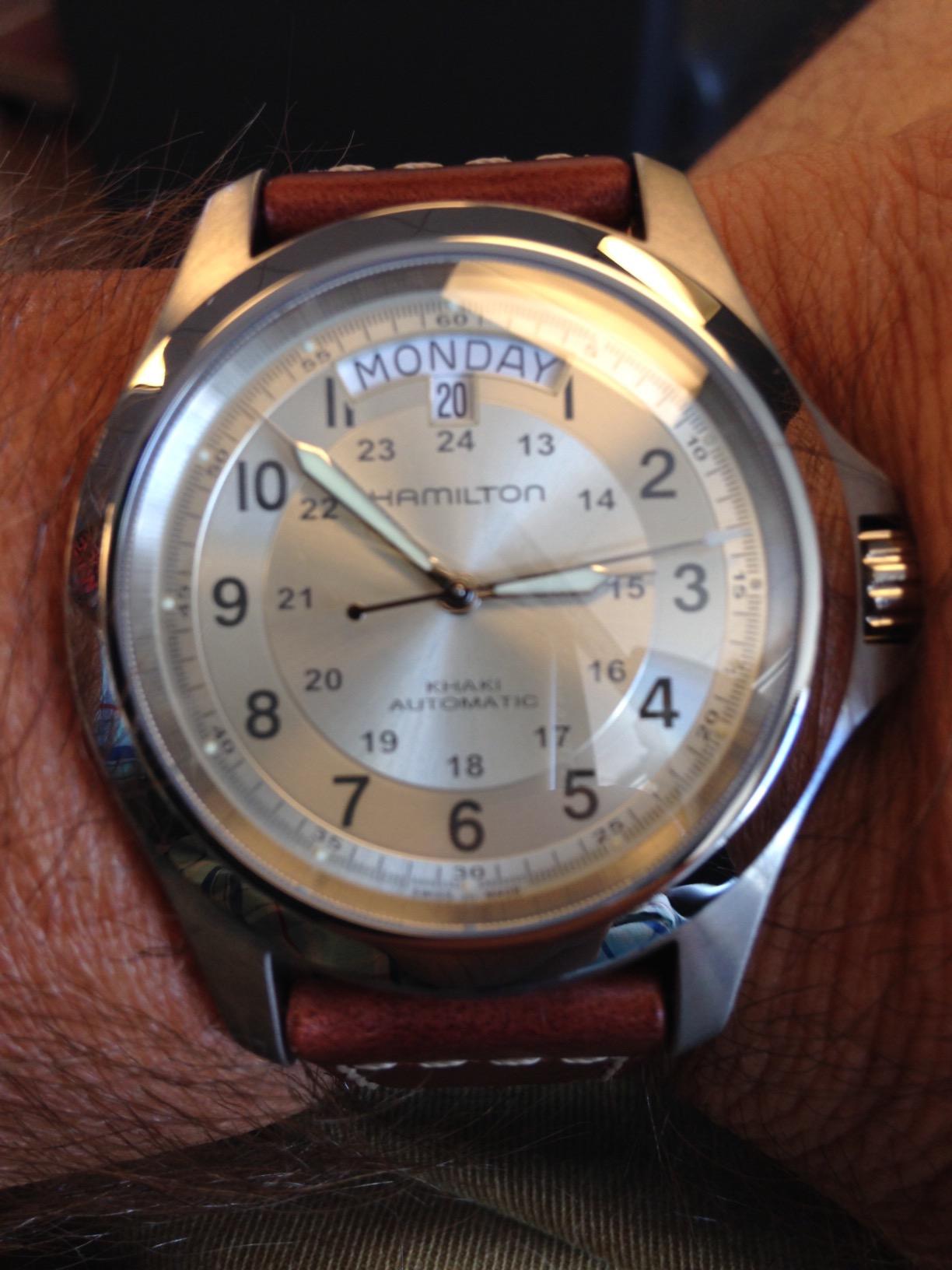 Hamilton Khaki Field King Automatic Men's Watch, 40mm Stainless Steel Case customer photo 1
