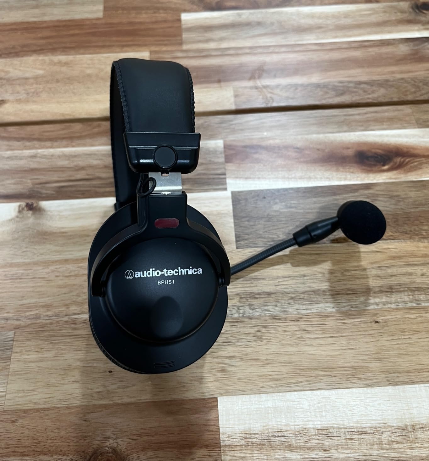 Audio-Technica BPHS1 Broadcast Stereo Headset with Dynamic Cardioid Boom Mic customer photo 1