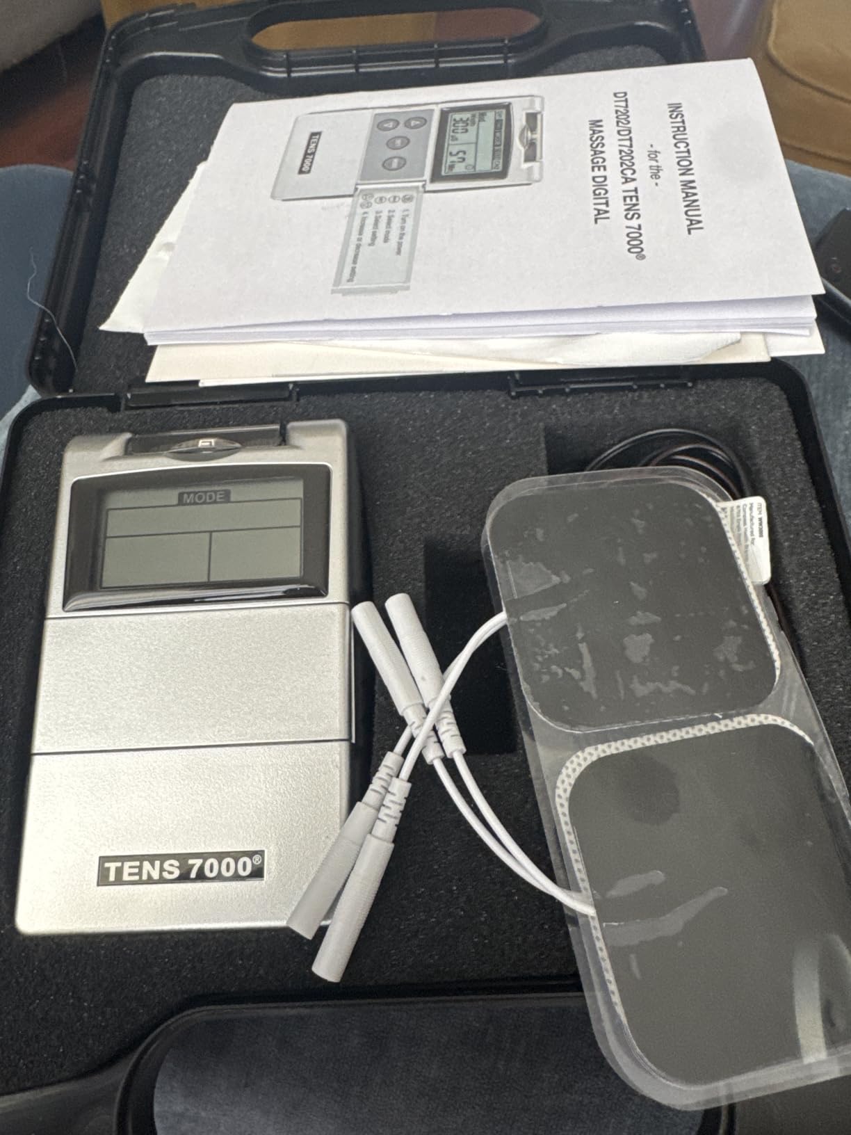 TENS 7000 Digital TENS Unit with Accessories - Muscle Stimulator Machine for Back Pain Relief, Sciatica, Neck, Nerve, Shoulder, Hip, Elbow, Muscle Pain Relief customer photo 1
