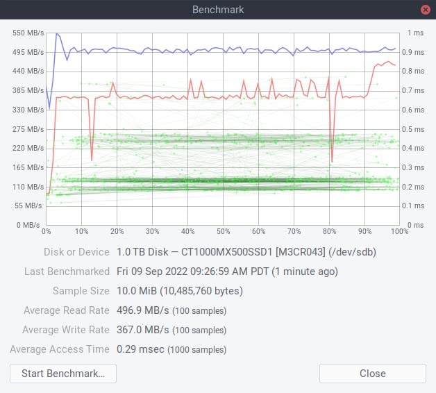 Crucial MX500 1TB 3D NAND SATA 2.5 Inch Internal SSD, up to 560MB/s - CT1000MX500SSD1 customer photo 2
