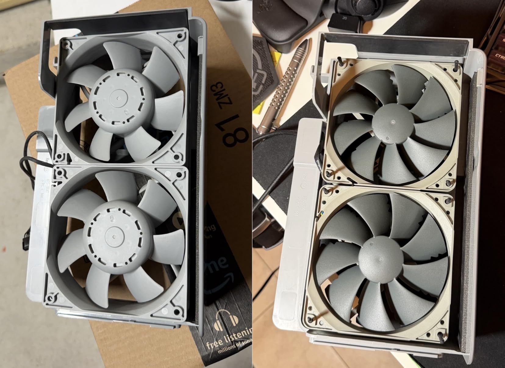 Noctua NF-P12 redux-1700 PWM, Quiet Fan 120mm, High Airflow, Low Noise, 25mm Thick Fan for PC and Electronics Cooling, 1700rpm 4-Pin PWM customer photo 2