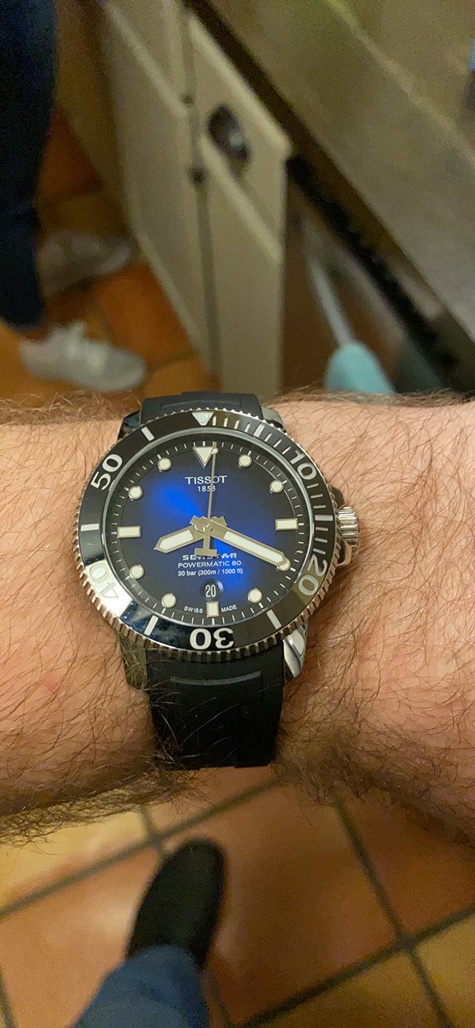 Tissot Seastar 1000 Powermatic 80 Swiss Automatic Watch customer photo 2