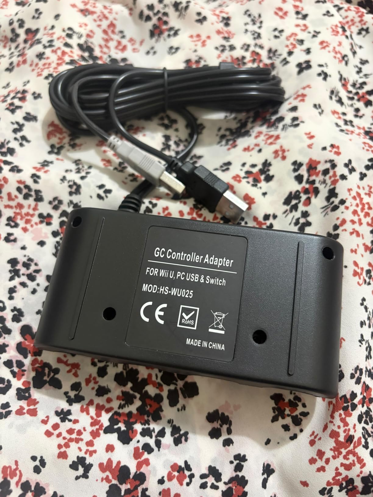 CLOUDREAM Gamecube Controller Adapter for Nintendo Switch/Wii U/PC/Switch 2 | Super Smash Bros Adapters for Gamecube Controller to Nintendo Switch / Wii U / PC / Switch 2, Turbo and Vibration Support customer photo 2