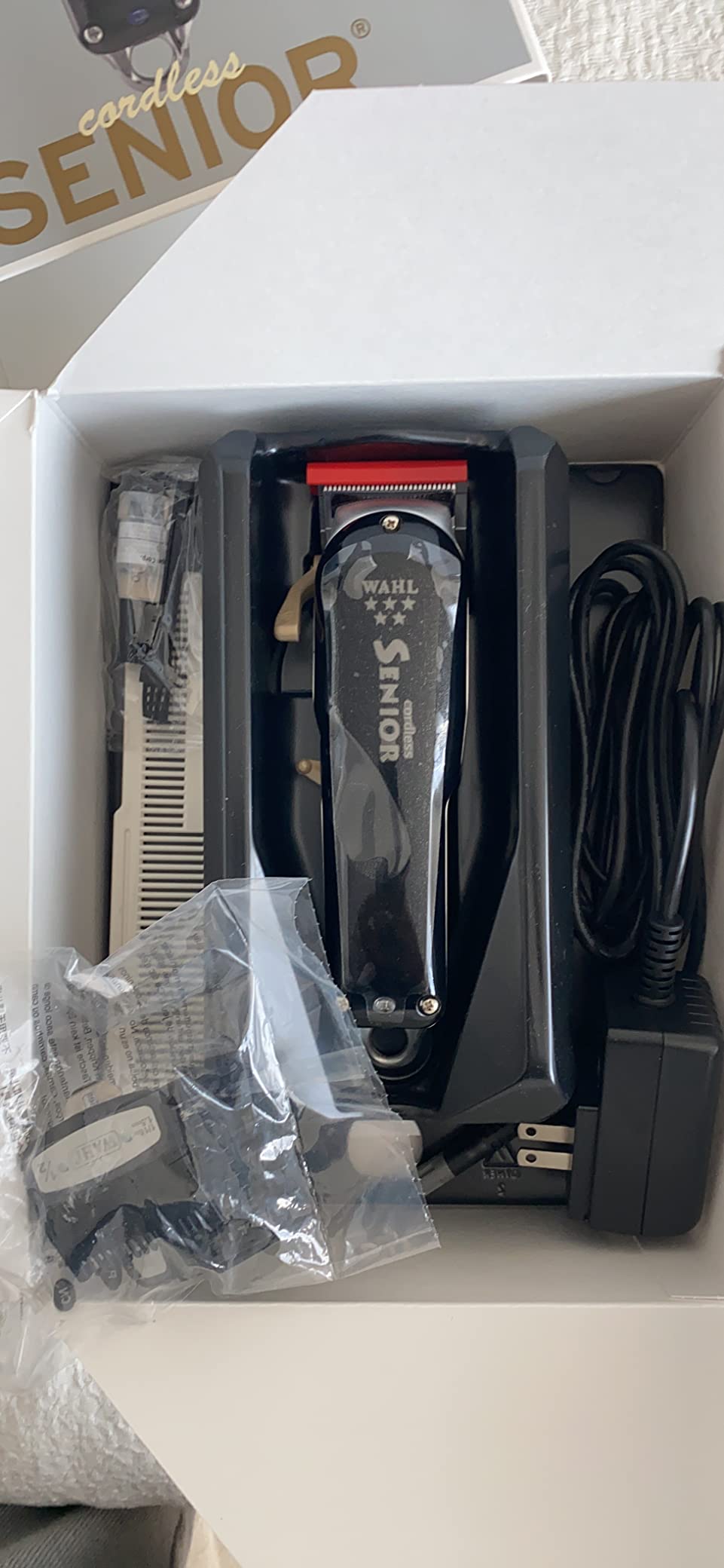 Wahl Professional 5 Star Cordless Senior Clipper, Precision Fade Blades with Zero-Overlap 2191 Blade & Rotary Motor, 80 Min Runtime customer photo 2