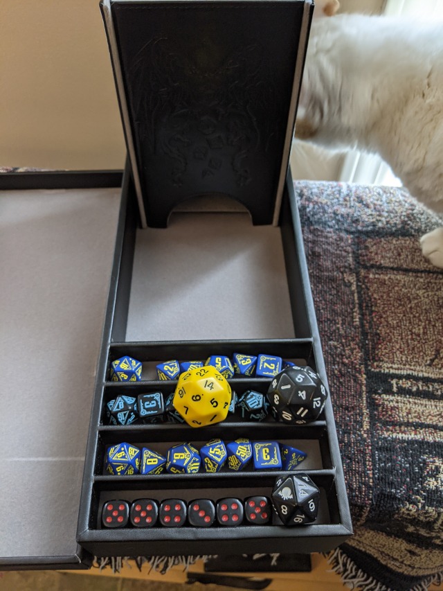 Forged Dice Co. Citadel Dice Tray and Dice Tower - DnD Dice Tray, Dice Box Storage for Dice and Removable Dice Tower - 3 in 1 Dice Rolling Tray, Storage and Tower - Perfect for RPG and Tabletop Gaming customer photo 2