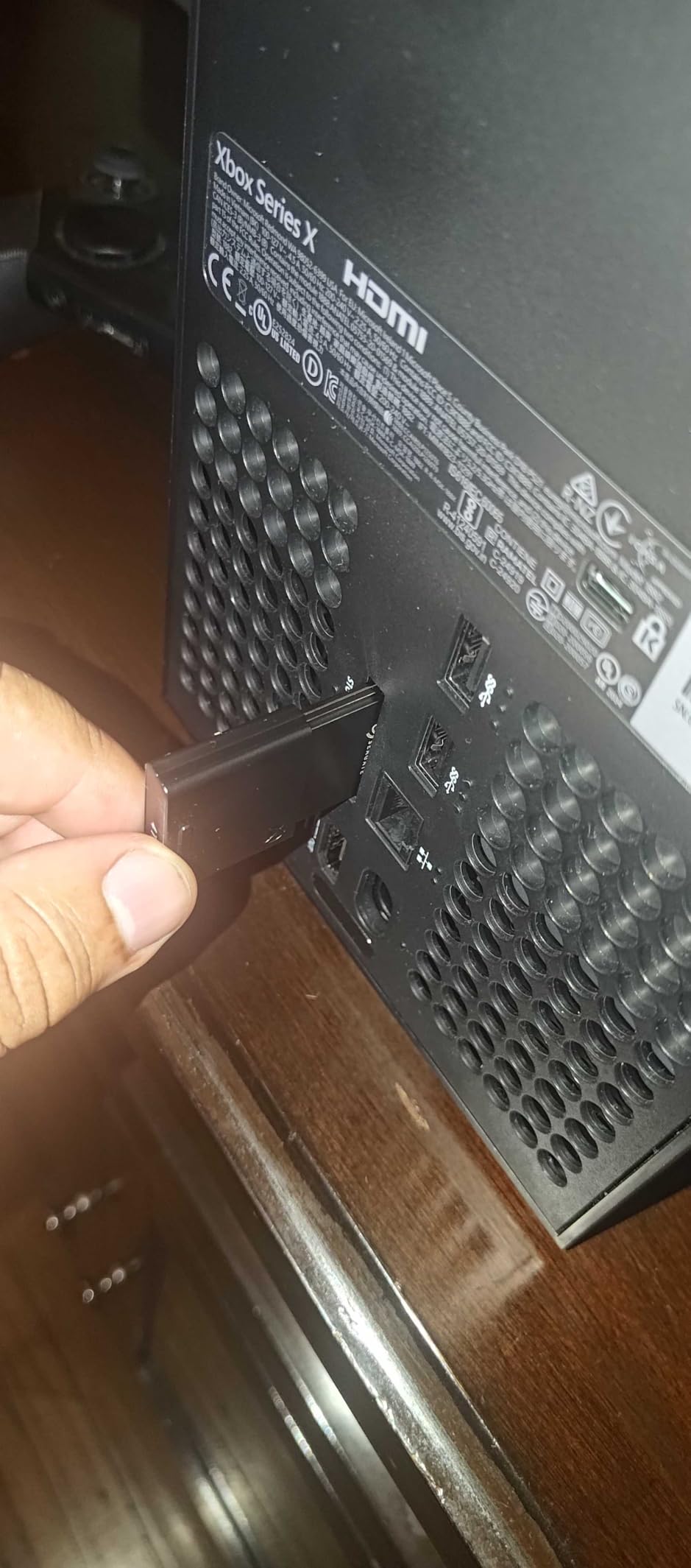 Xbox Series X - Gaming Console - 1TB SSD - Includes Wireless Controller - 4K Gaming - 120FPS - Carbon Black customer photo 2