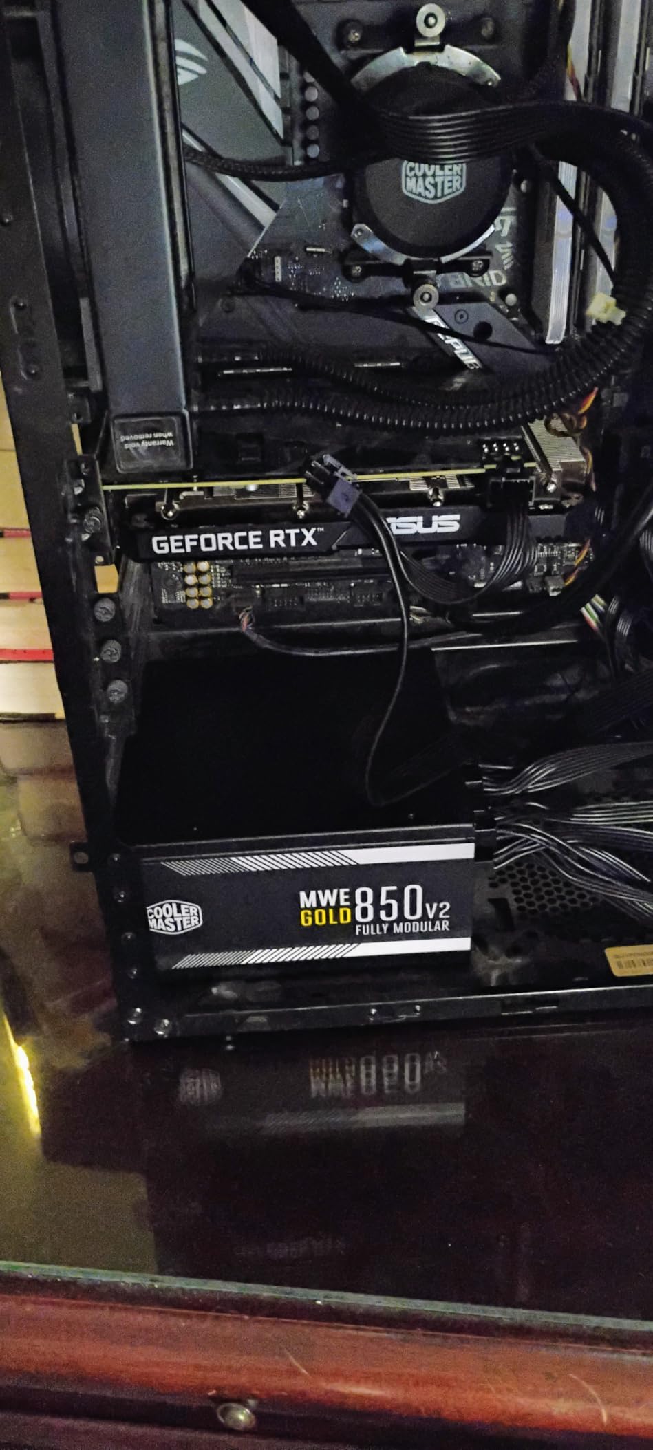 Cooler Master MWE Gold 850 V2 Power Supply, Fully Modular | Certification Cybenetics Gold & Noise Standard +, 80 PLUS Gold, 850W, Semi-Fanless Low Noise, Fully Modular customer photo 1
