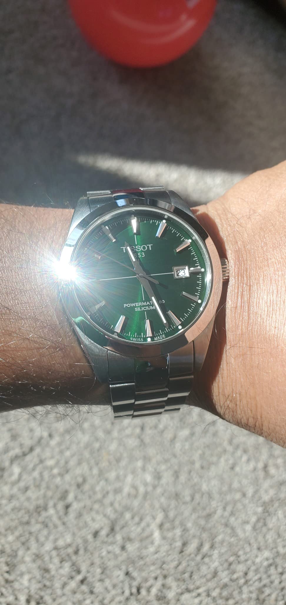 Tissot Gentleman Auto Swiss Automatic Dress Watch Stainless Steel customer photo 1