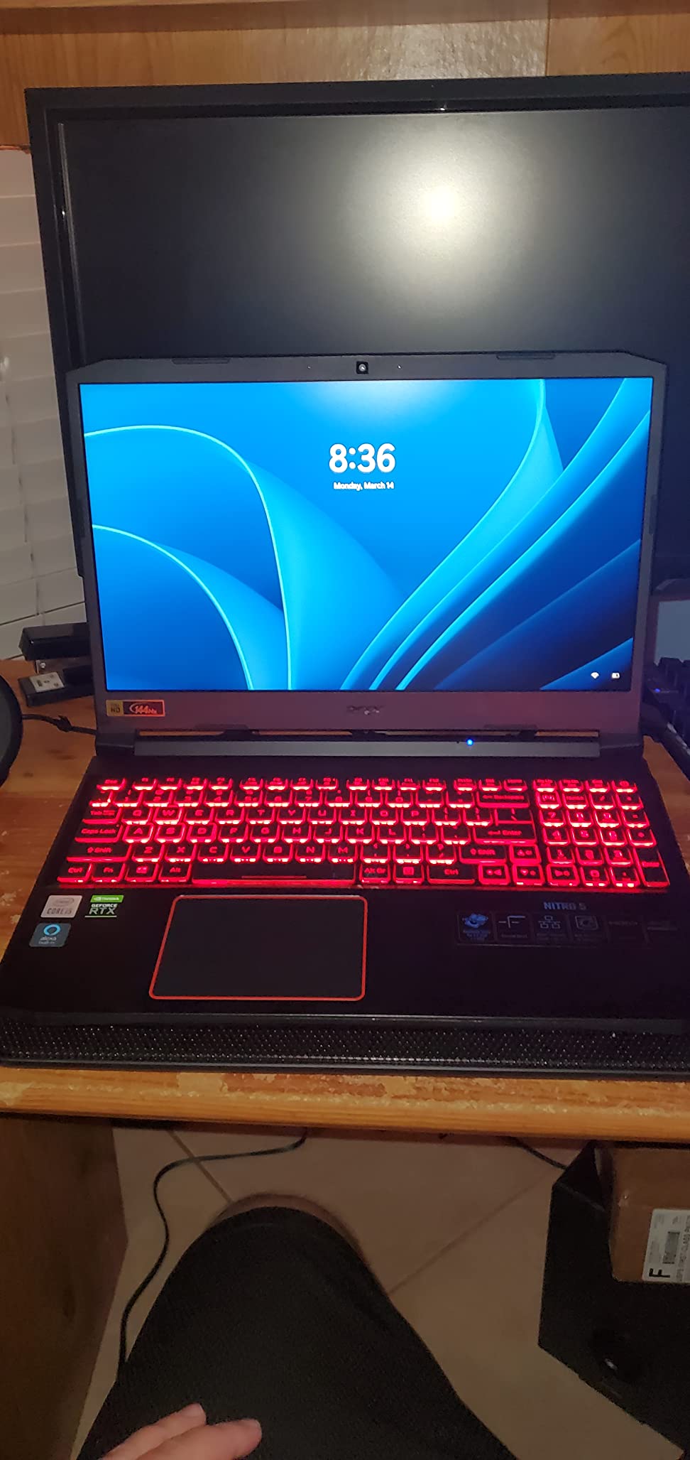 Acer Nitro 5 AN515-55-53E5 Gaming Laptop | Intel Core i5-10300H | NVIDIA GeForce RTX 3050 GPU | 15.6