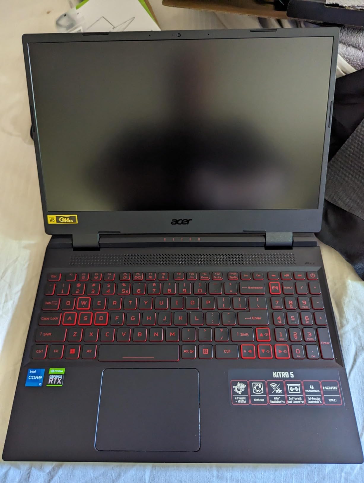 Acer Nitro 5 AN515-55-53E5 Gaming Laptop | Intel Core i5-10300H | NVIDIA GeForce RTX 3050 GPU | 15.6