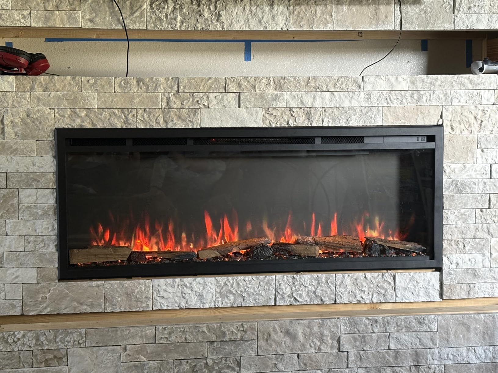 LegendFlame Austin Build in Electric Fireplace 60