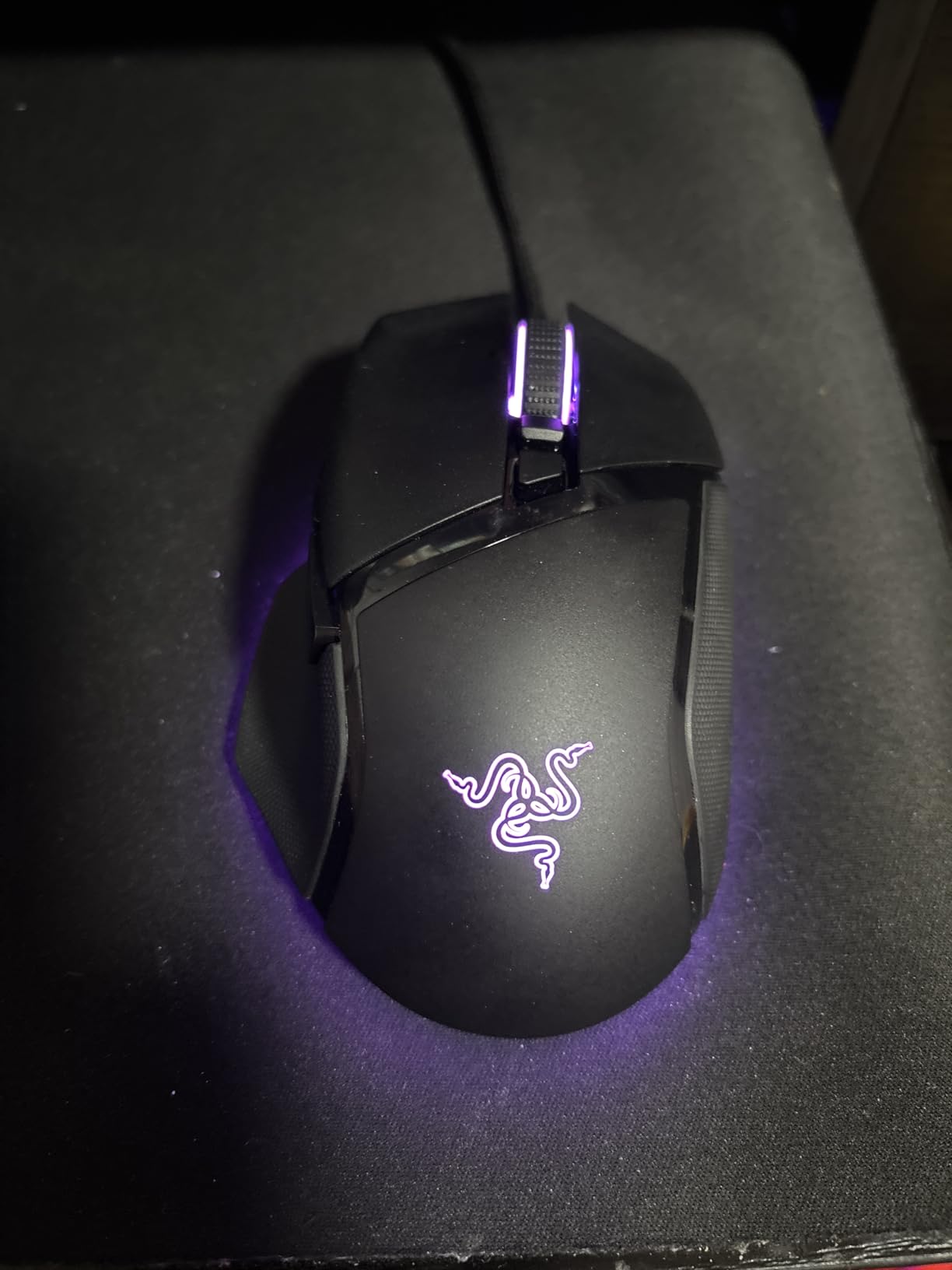 Razer Basilisk V3 Customizable RGB Wired Ergonomic Gaming Mouse, Black | Fastest Gaming Mouse Switch, Chroma RGB Lighting, 26K DPI Optical Sensor, 11 Programmable Buttons, HyperScroll Tilt Wheel customer photo 1