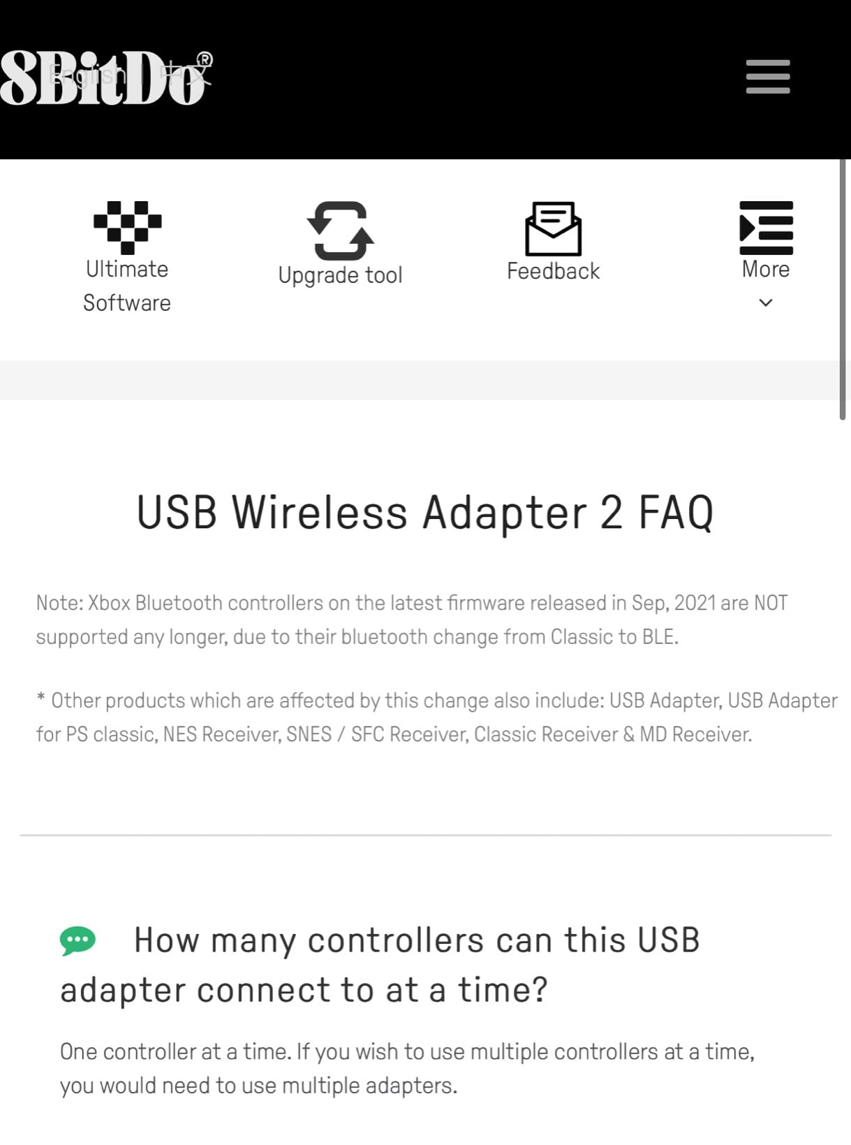 8BitDo Wireless USB Adapter 2 for Switch 2, Windows PC, Mac & Raspberry Pi, Compatible with Xbox Series X & S Controller, Xbox One Bluetooth Controller, Switch Pro and PS5 Controller (Black) customer photo 2
