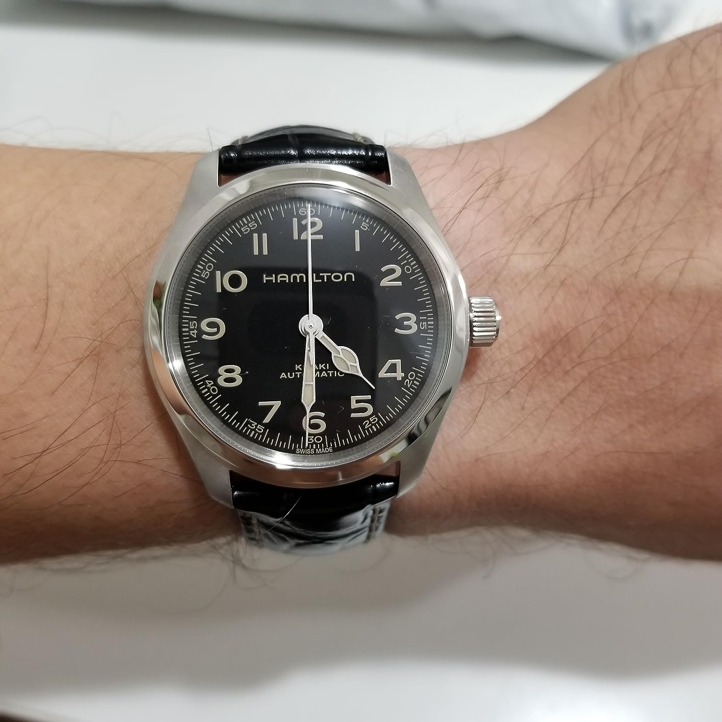 Hamilton Khaki Field Murph Automatic Men's Watch, 38mm Stainless Steel Case customer photo 1