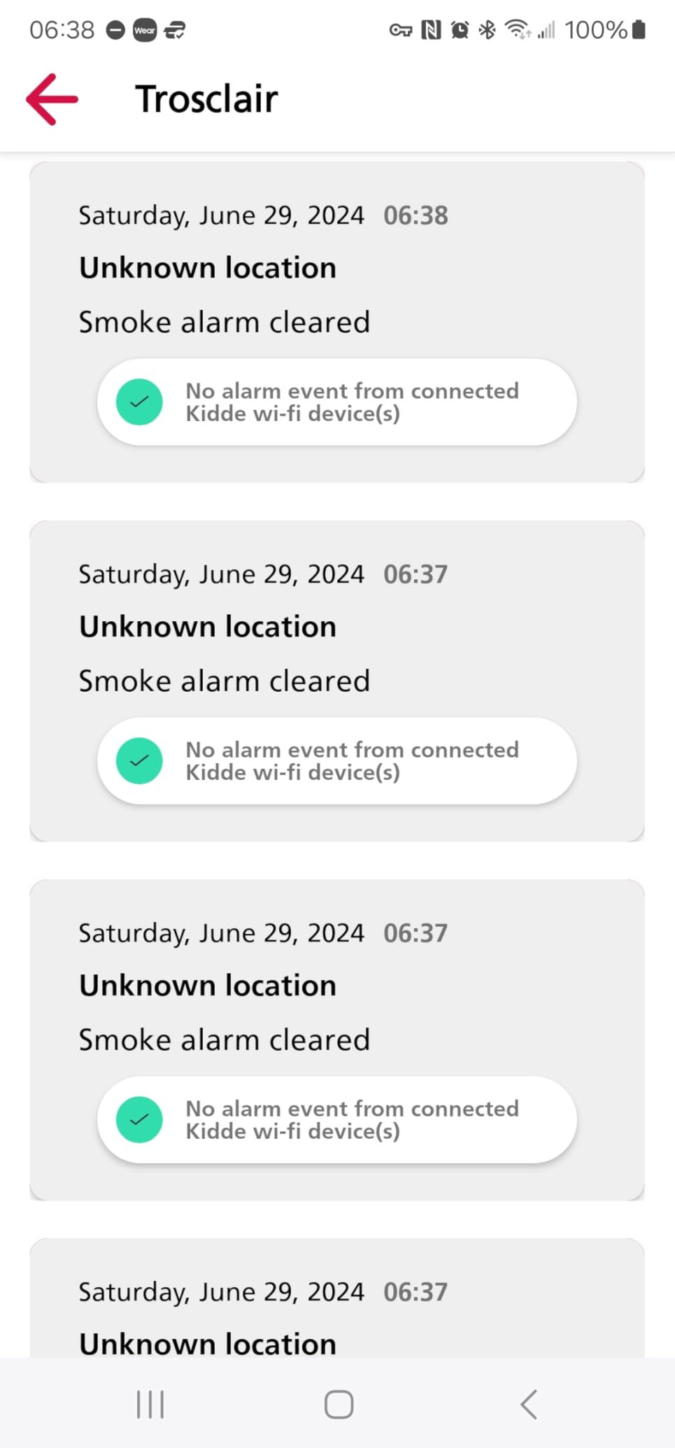 Kidde Smart Smoke Detector & Indoor Air, Quality Monitor, WiFi, Alexa Compatible Device, Hardwired w/Battery Backup, Voice & App Alerts, 2 Pack customer photo 1