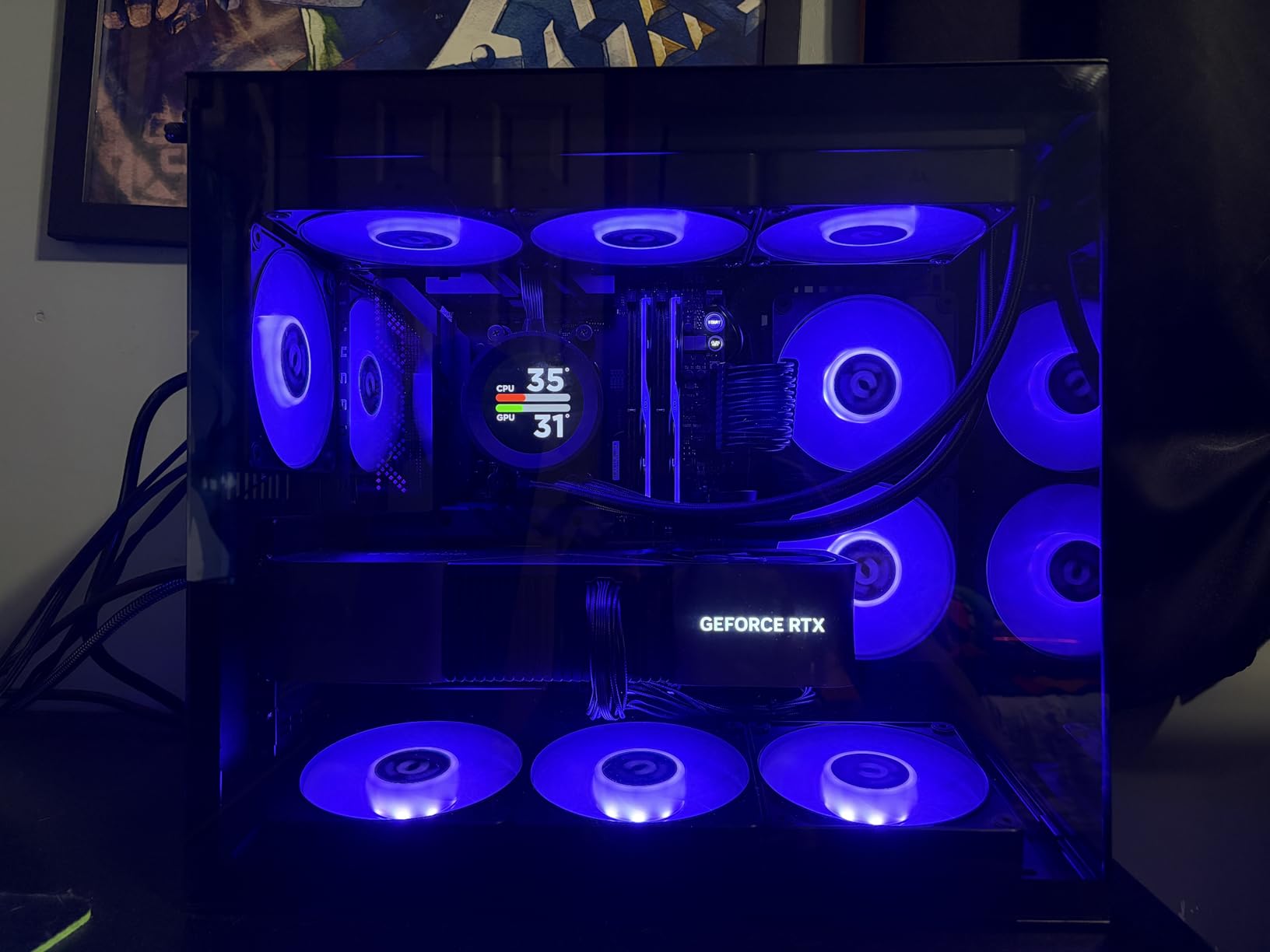 Seasonic Vertex PX-1200 1200W Power Supply ATX 3.1 & PCIe 5.1 Ready - 80 Plus & Cybenetics Platinum A Fully Modular 12V-2x6 RTX 5090 AMD RX 9000 Ready Japanese Capacitors 12 Years Warranty customer photo 1