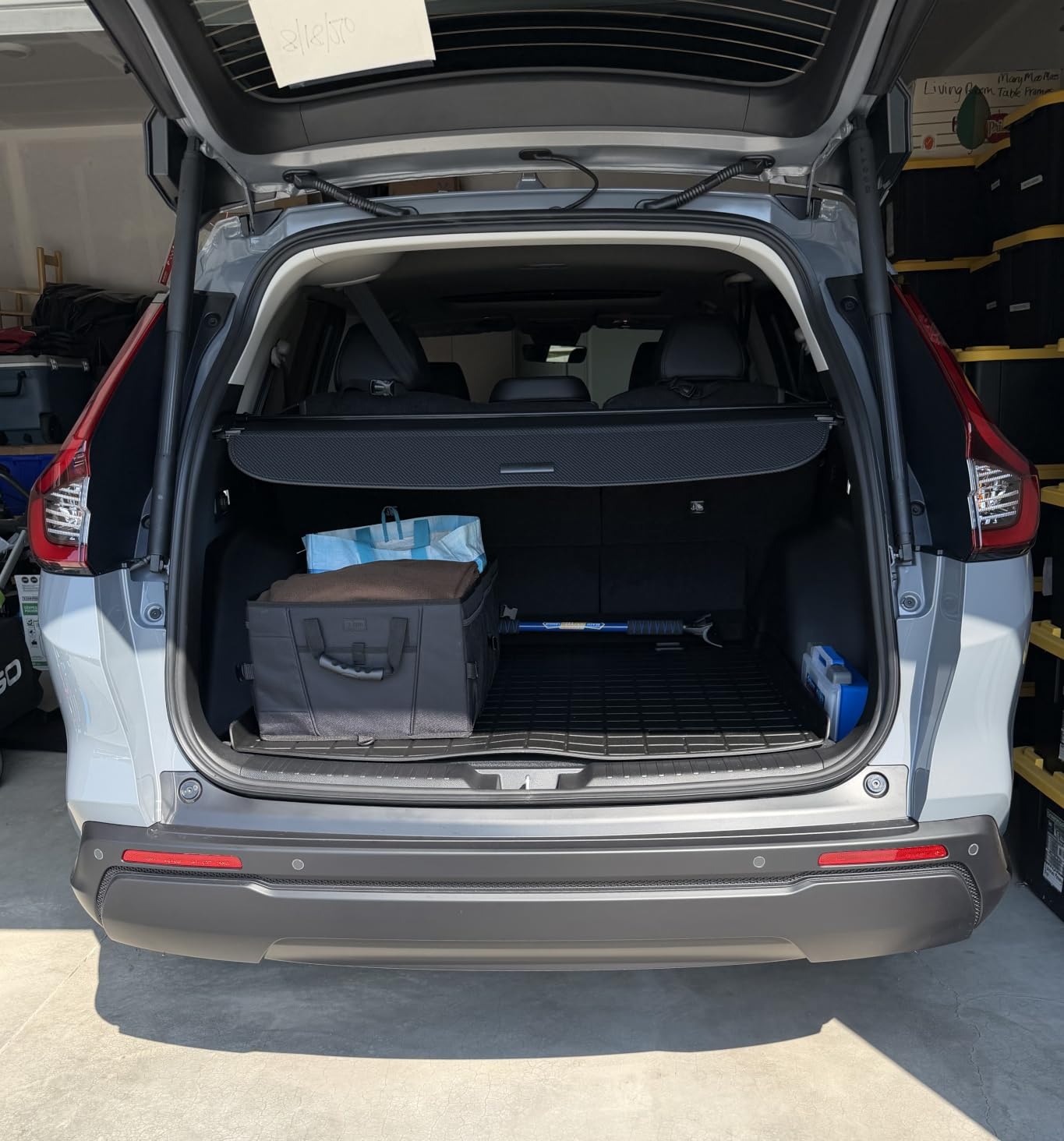 GORILLA GRIP Trunk Organizer for SUV and Cars, Large Capacity Black | Heavy Duty Car Trunk Storage Organizer, Collapsible, SUV Accessories, Slip and Water Resistant, Multi Compartment Storage customer photo 2