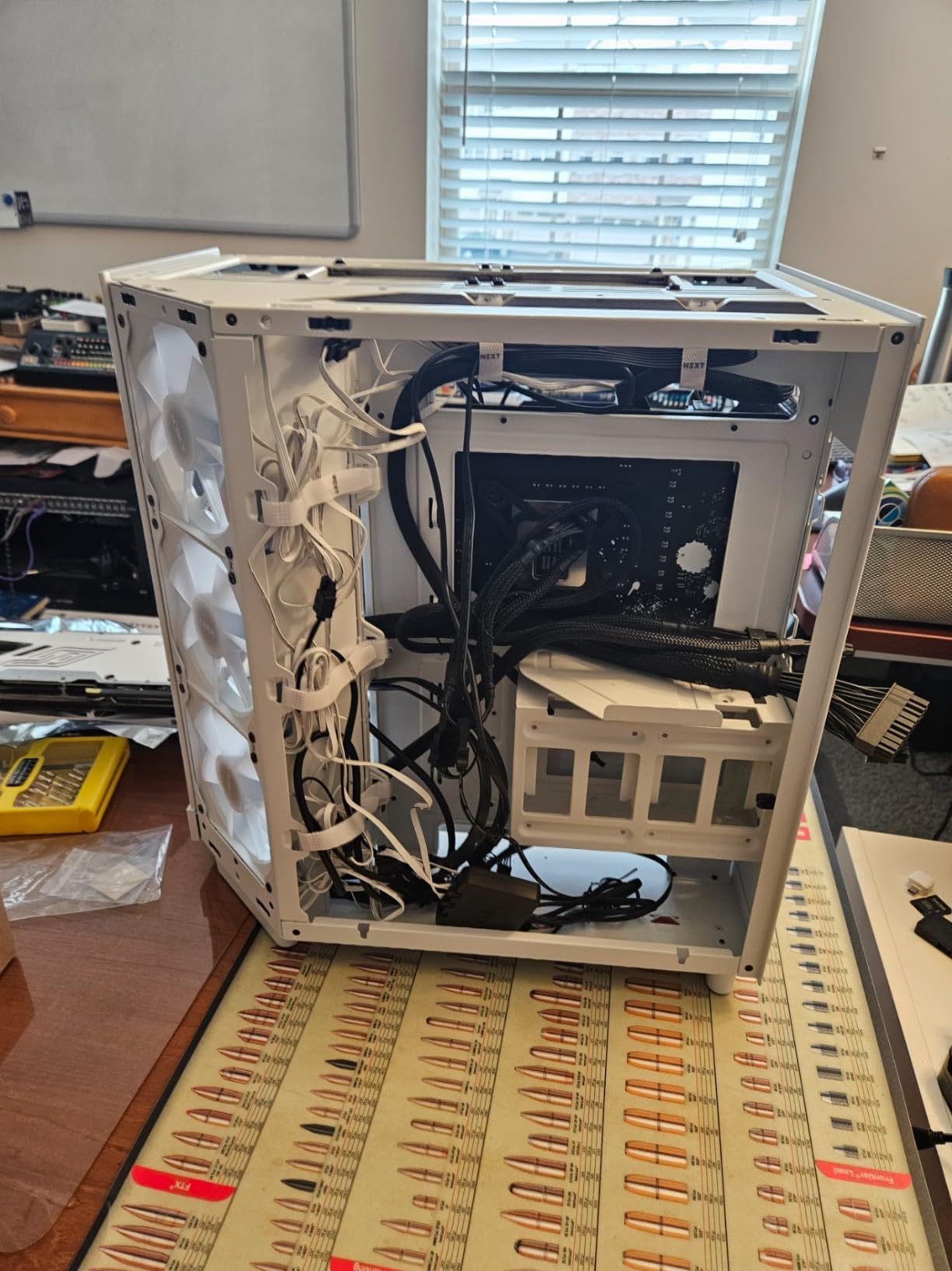 NZXT H6 Flow RGB Mid-Tower Airflow Case with 3 RGB Fans, Panoramic Glass Panels, Cable Management - Black | Dual-chamber ATX case with 3 pre-installed 120mm RGB fans customer photo 1
