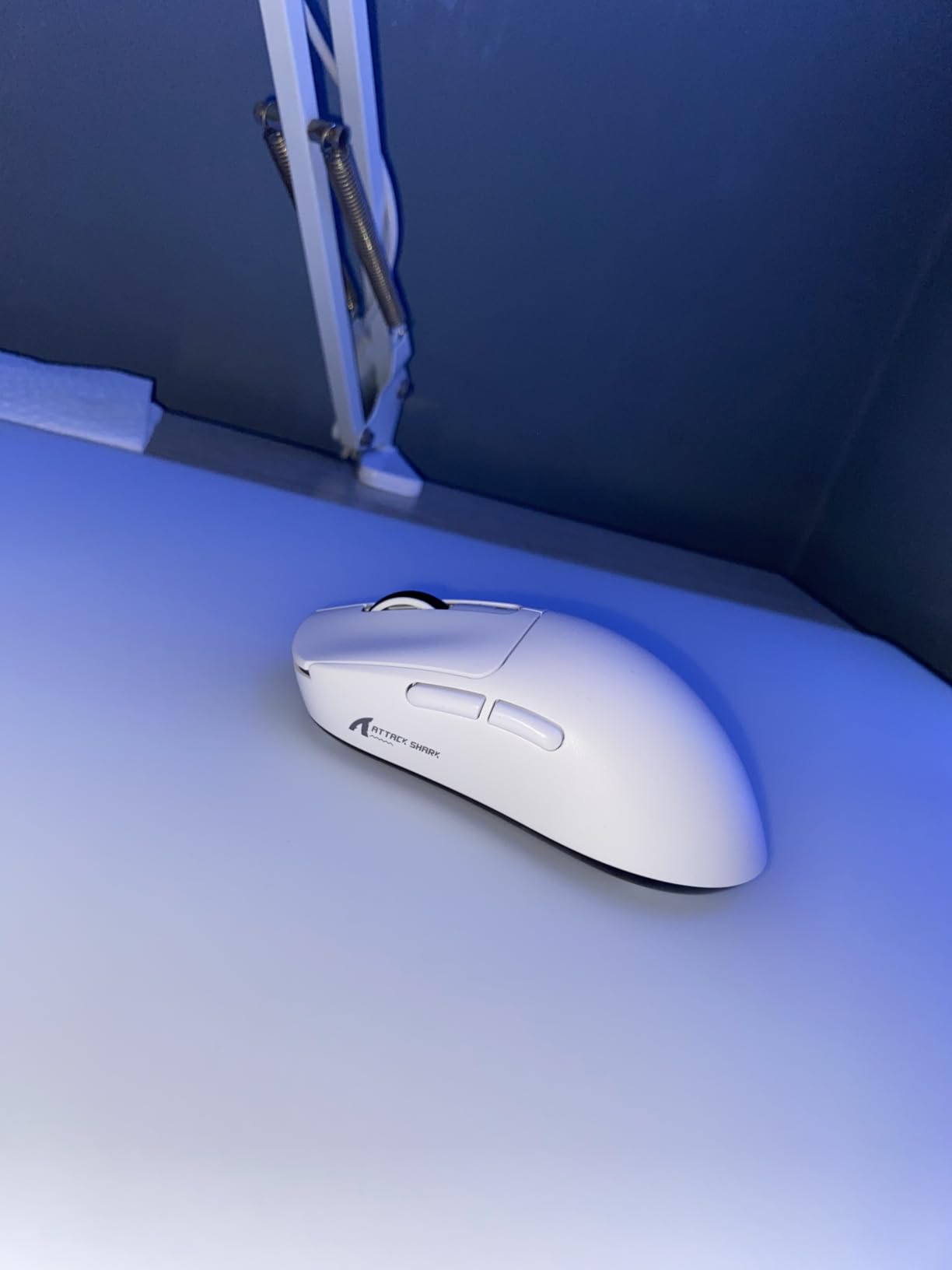 ATTACK SHARK X3 49g Ultra-Lightweight Wireless Gaming Mouse, White | Bluetooth 5.2/2.4G Wireless/Wired, PAW3395 Gaming Sensor, 26K DPI, 200h Battery Life, Programmable Buttons for PC/Mac/Win customer photo 2