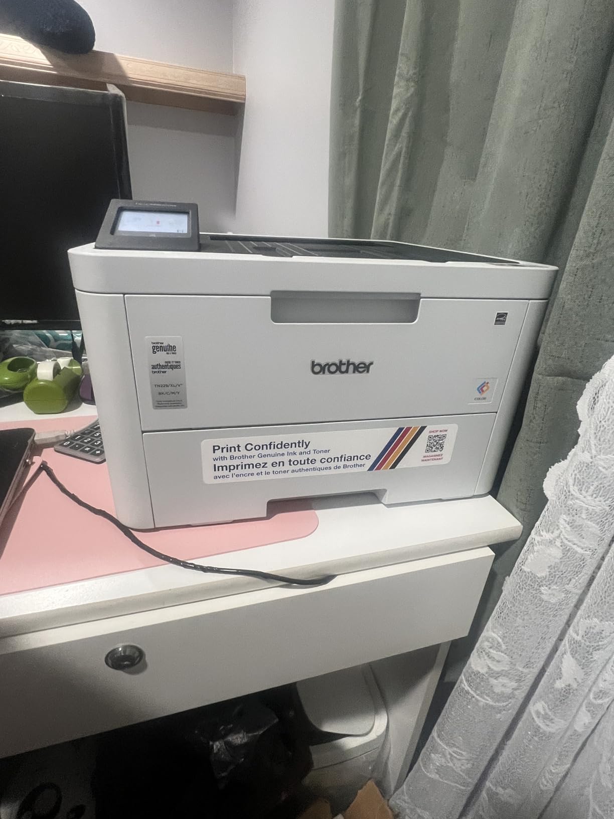 Brother HL-L3280CDW Wireless Compact Digital Color Printer with Laser Quality Output, Duplex, Mobile Printing & Ethernet customer photo 1