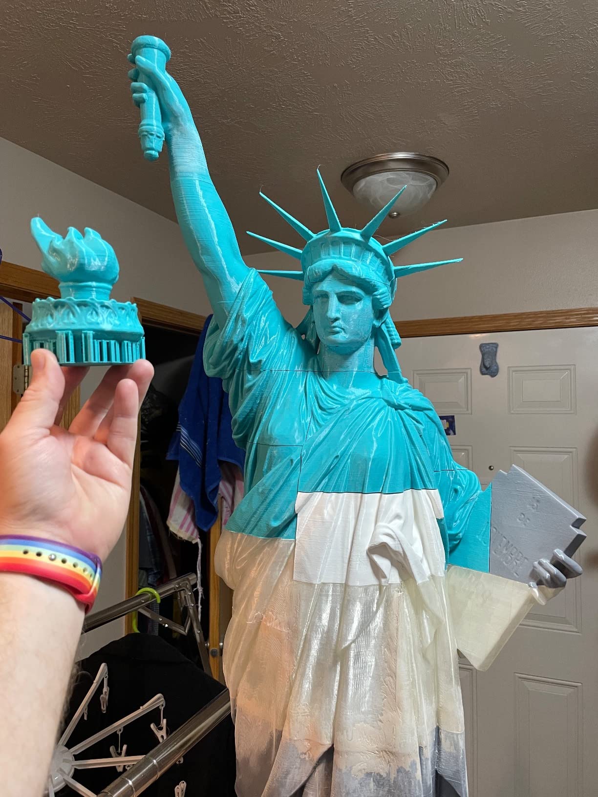 Creality K1C 3D Printer, 600mm/s with AI Camera and Auto Leveling | 600mm/s CoreXY printer with AI camera, auto leveling and carbon fiber filament support. customer photo 2